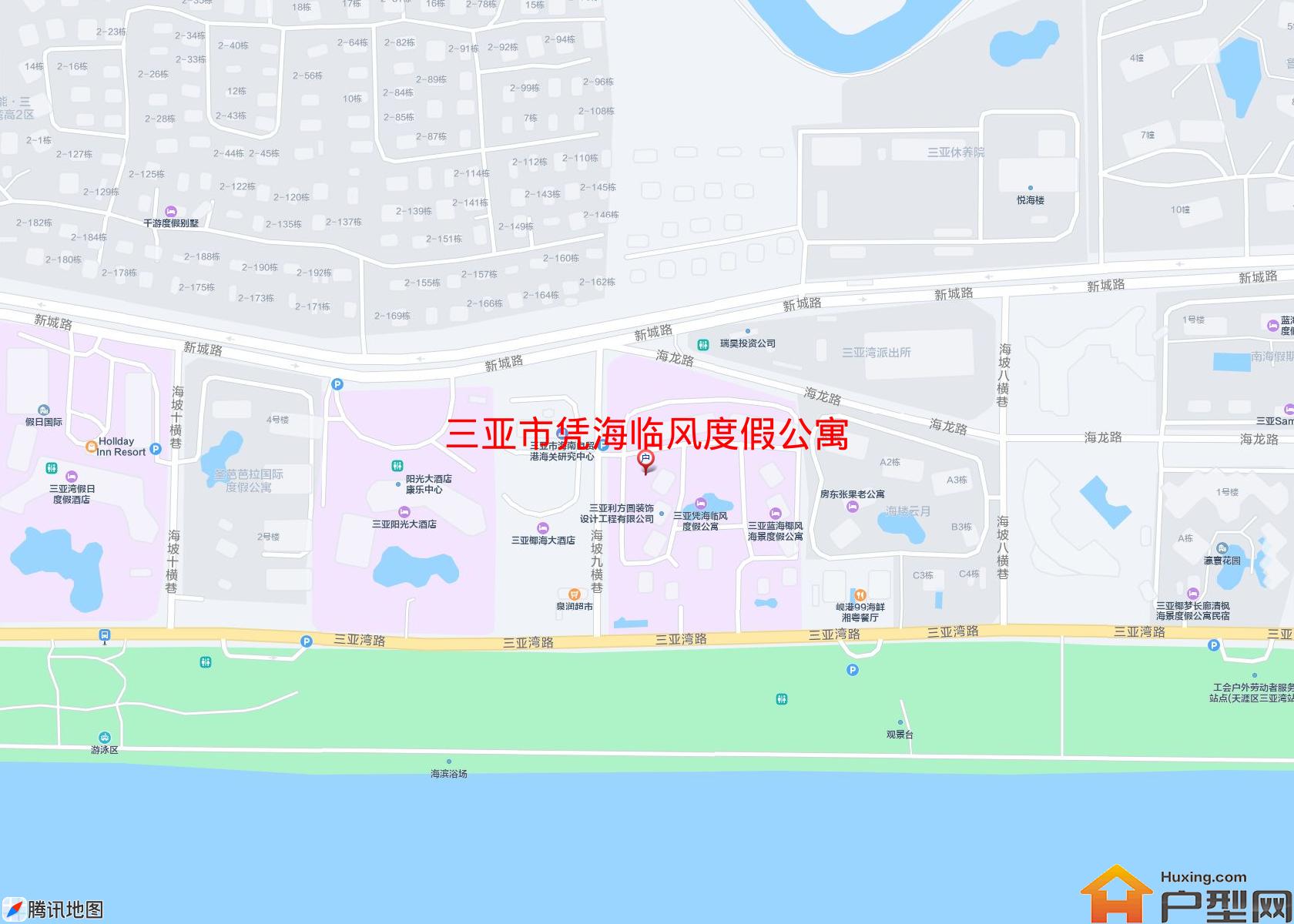 凭海临风度假公寓小区 - 户型网