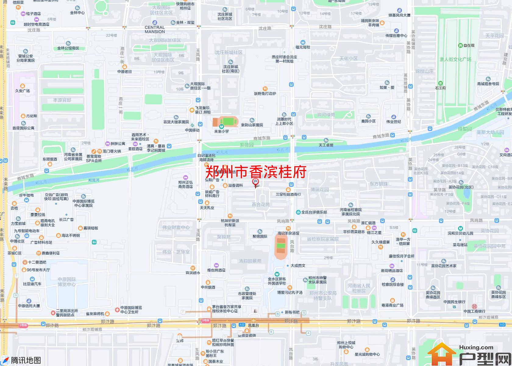 香滨桂府小区 - 户型网