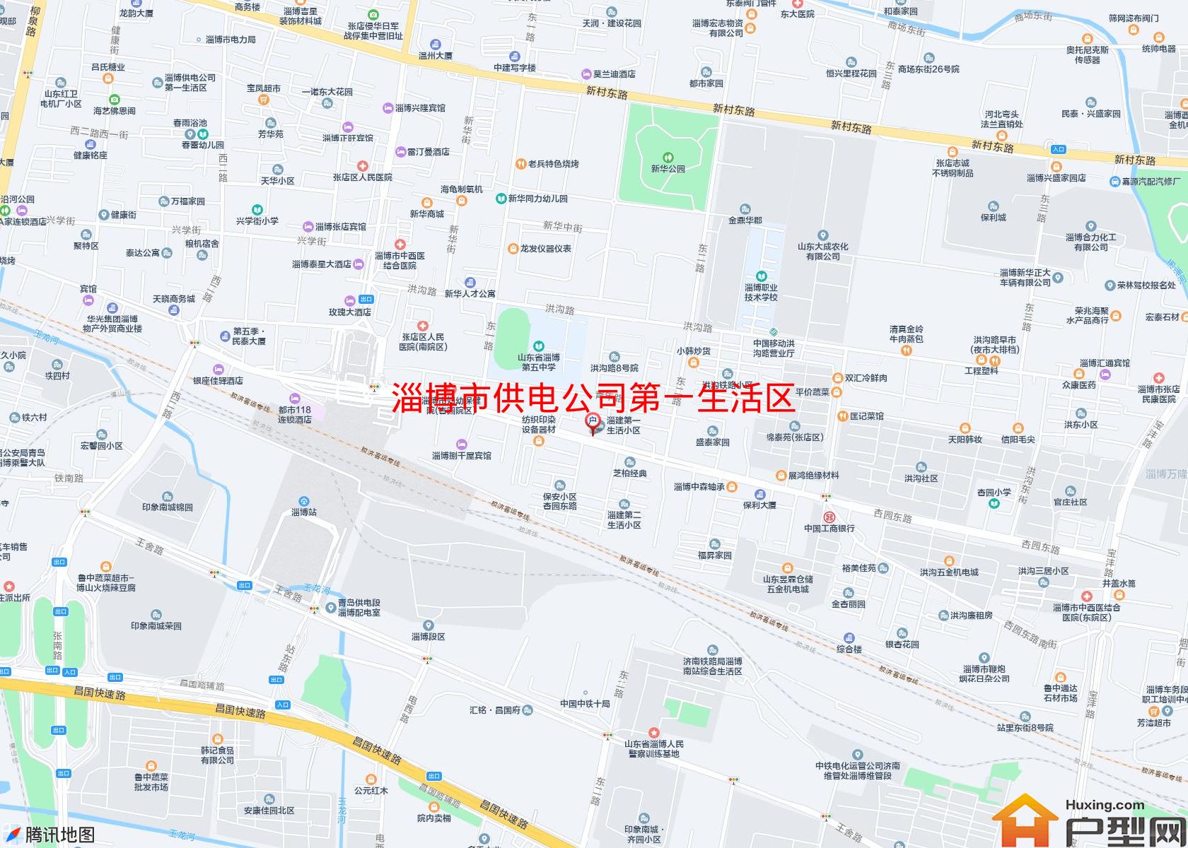 供电公司第一生活区小区 - 户型网