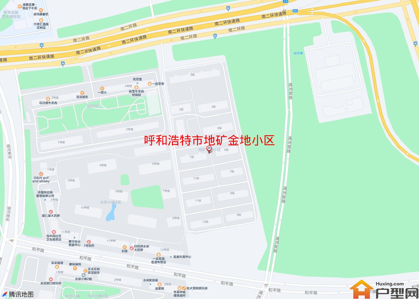 地矿金地小区小区 - 户型网