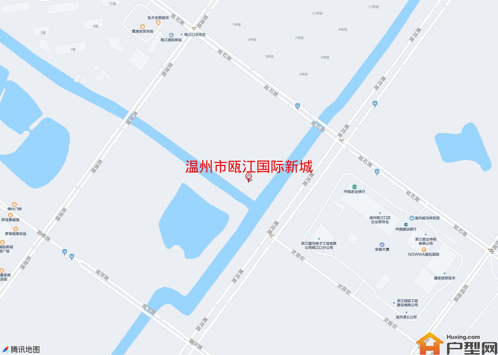 瓯江国际新城小区 - 户型网