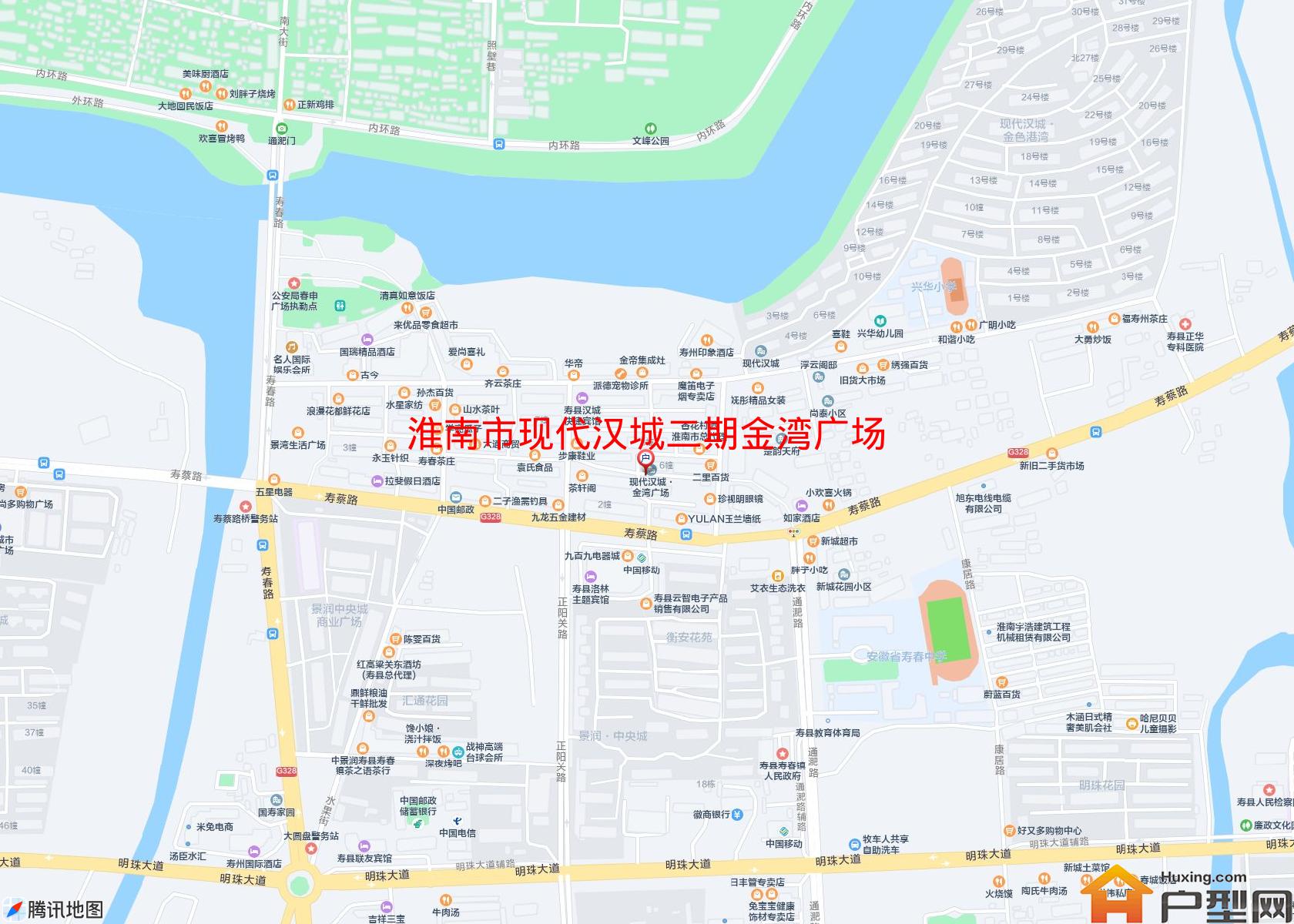 现代汉城二期金湾广场C区(寿春路)小区 - 户型网
