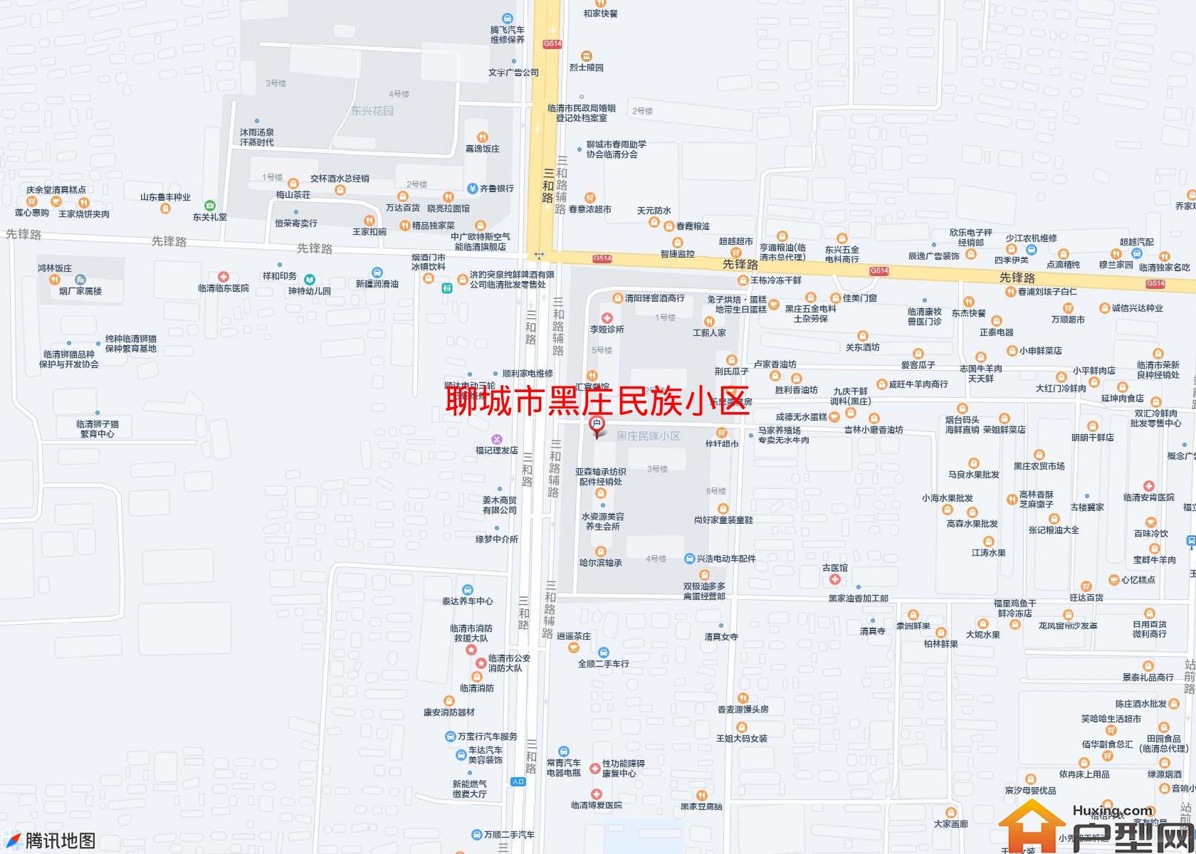 黑庄民族小区小区 - 户型网