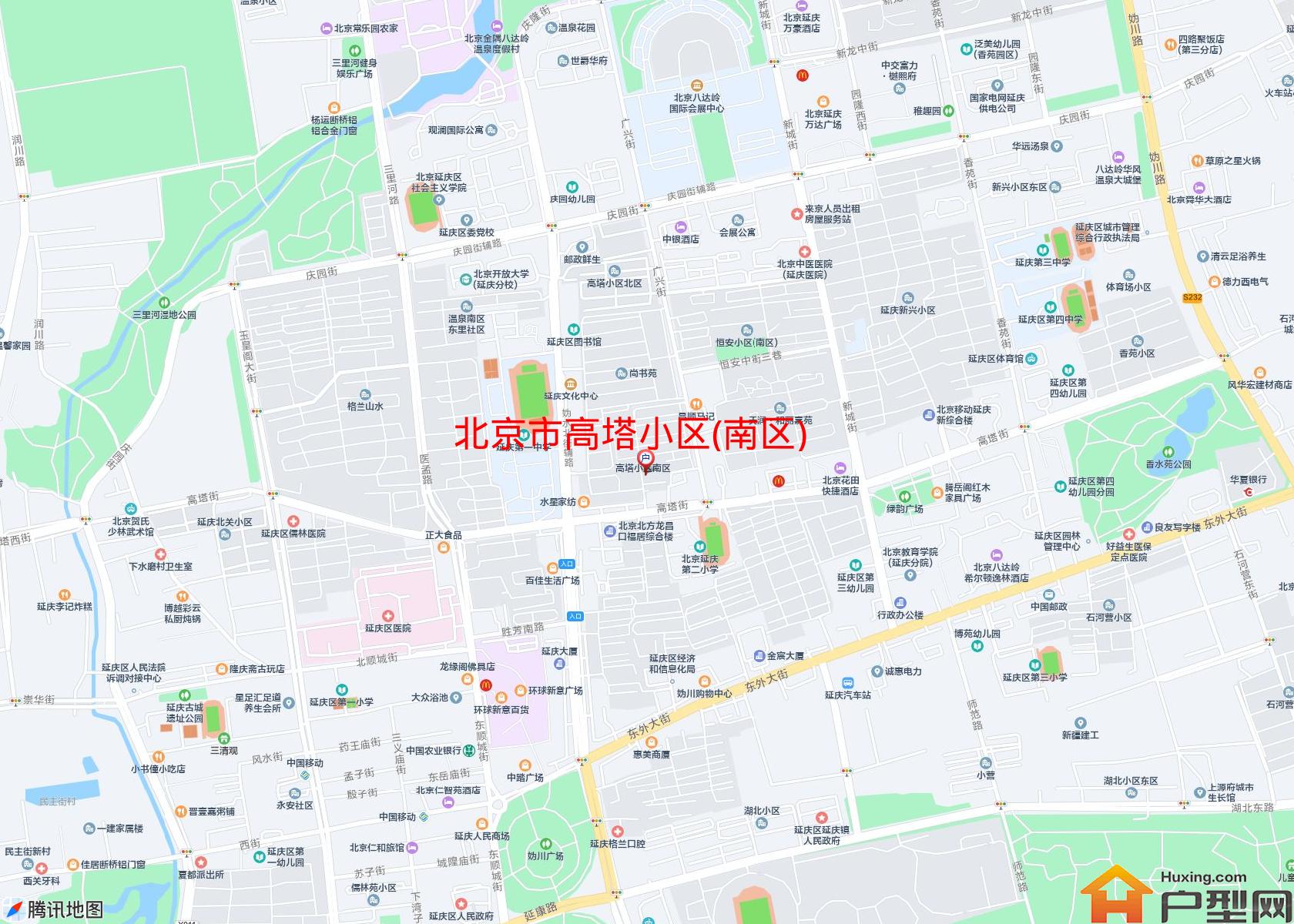 高塔小区(南区)小区 - 户型网