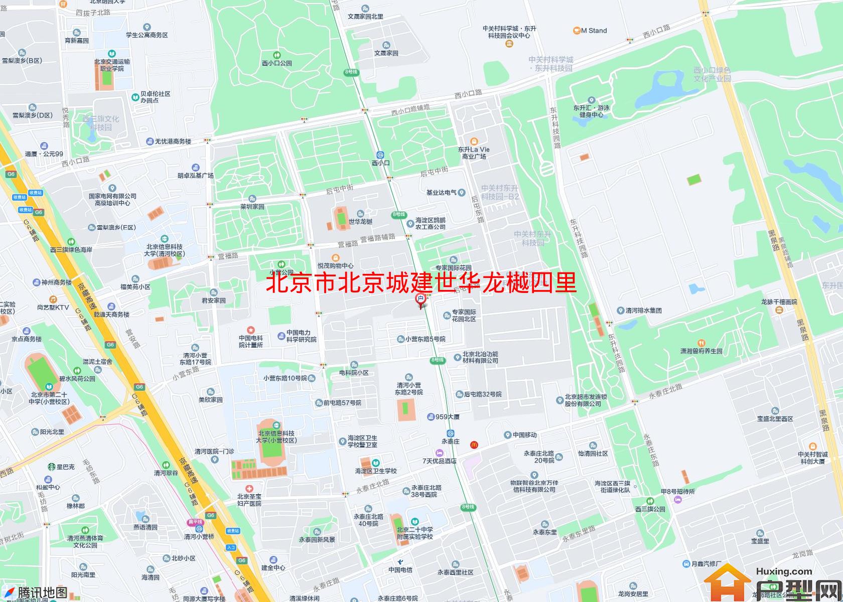 北京城建世华龙樾四里小区 - 户型网