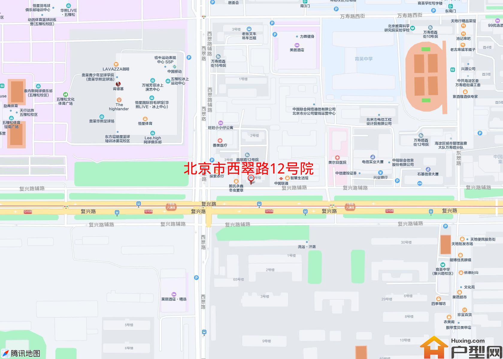 西翠路12号院小区 - 户型网