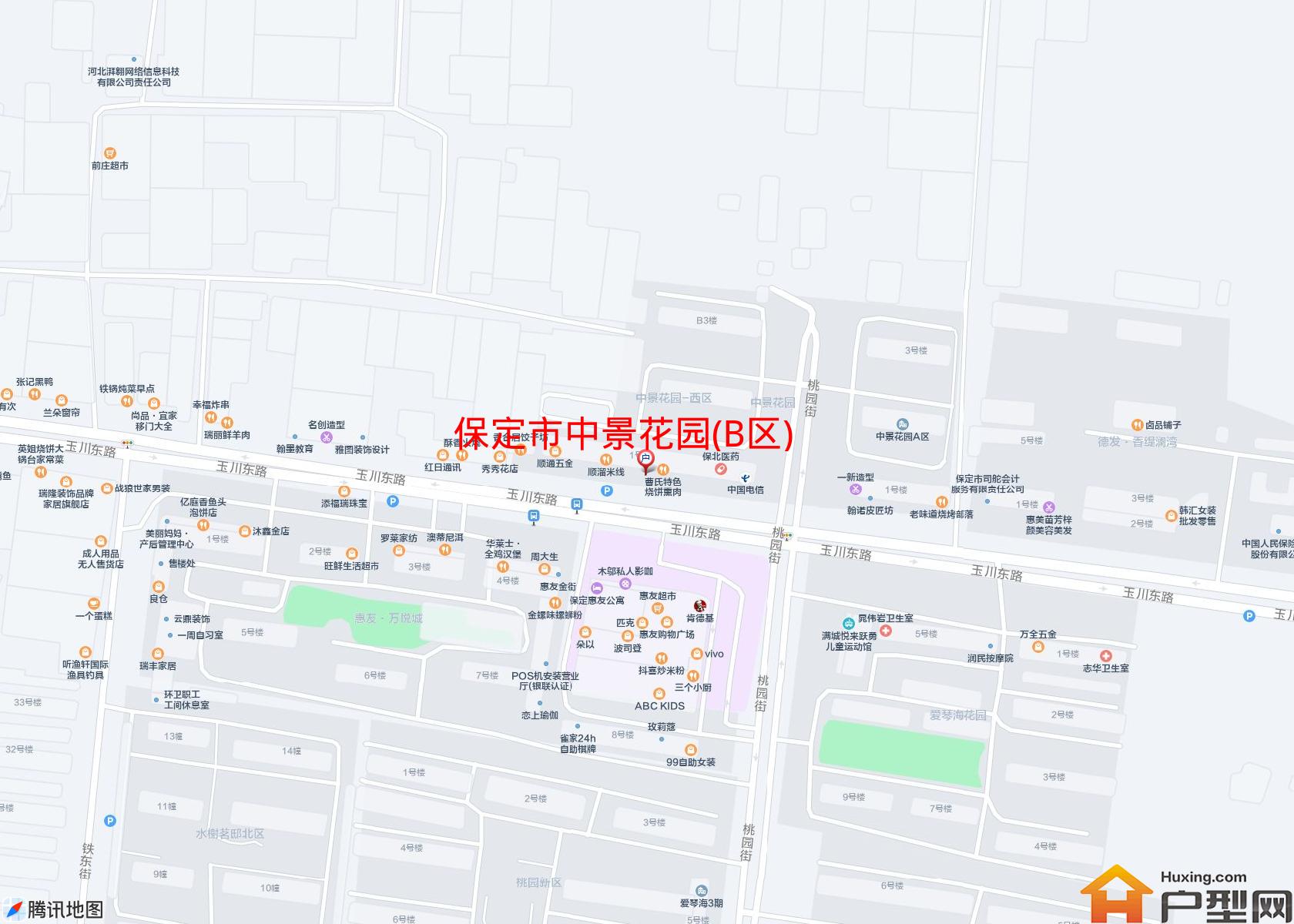 中景花园(B区)小区 - 户型网