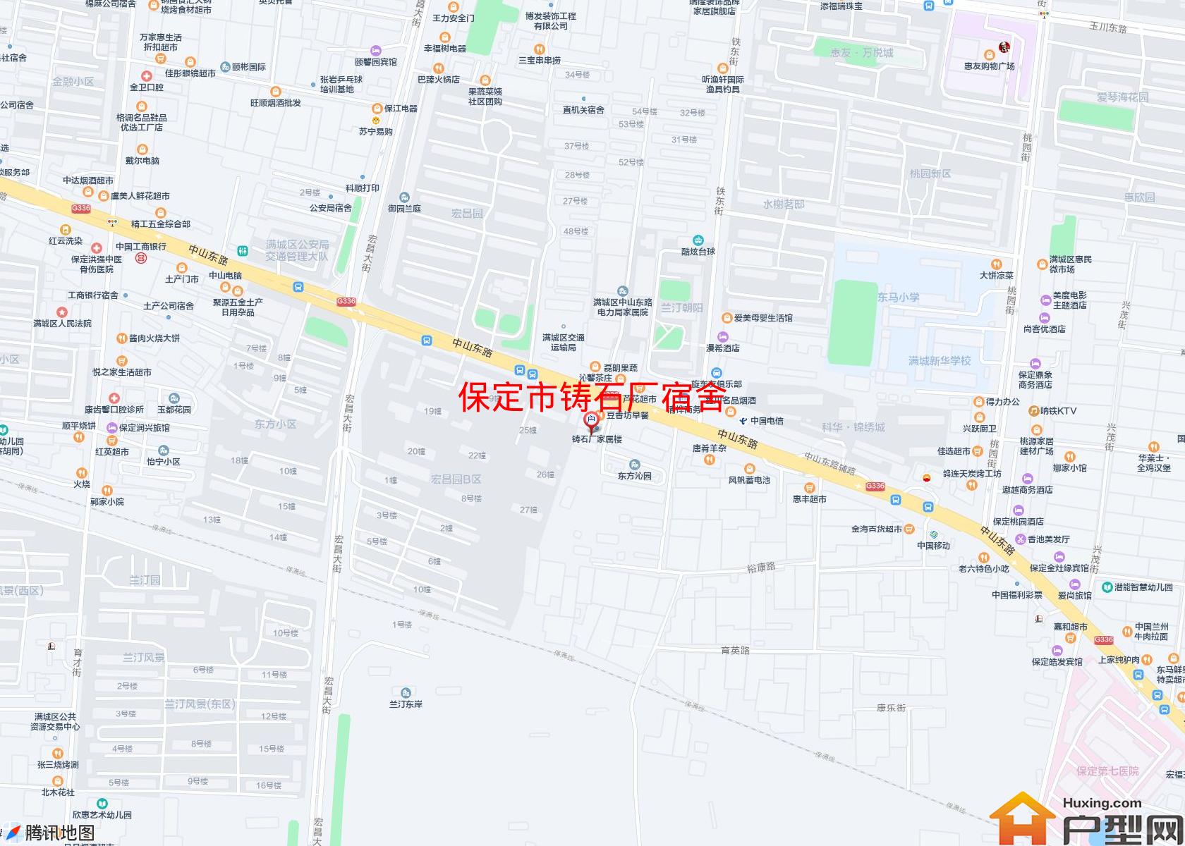 铸石厂宿舍小区 - 户型网