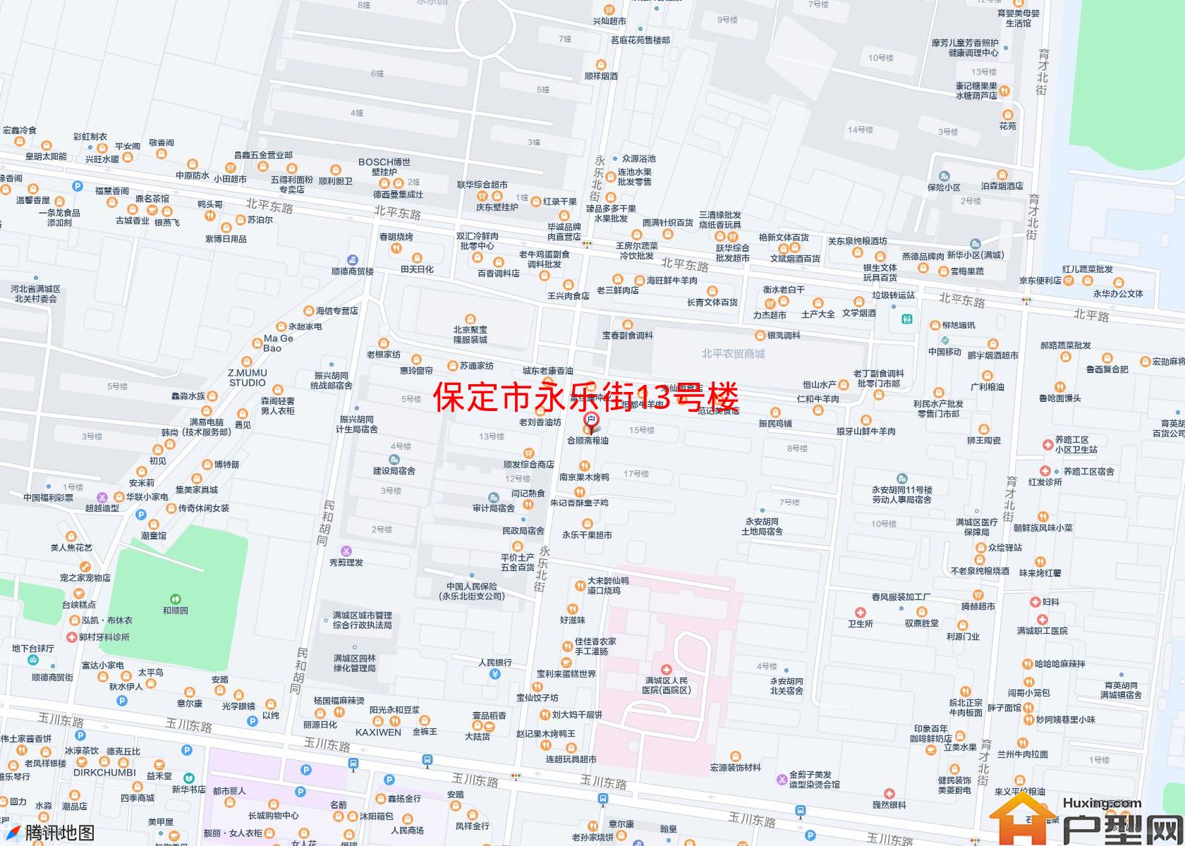 永乐街13号楼小区 - 户型网