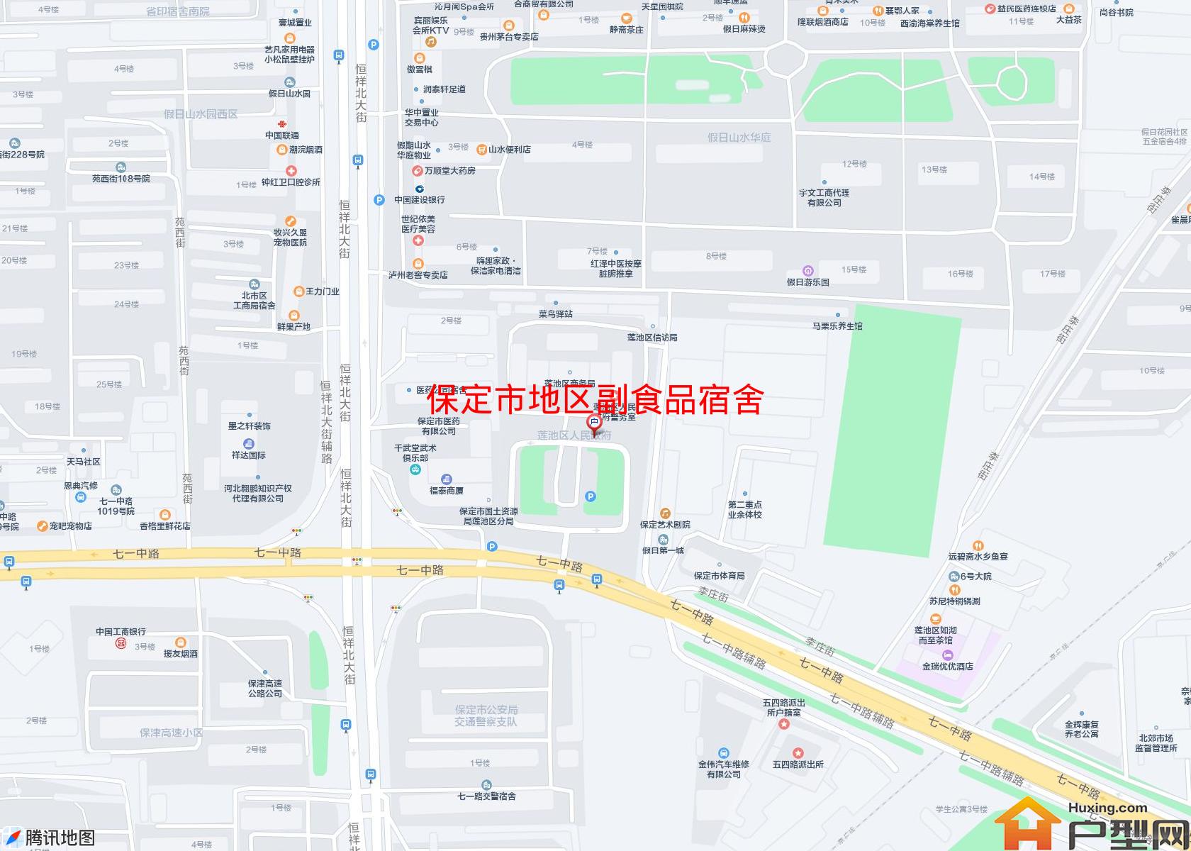 地区副食品宿舍小区 - 户型网