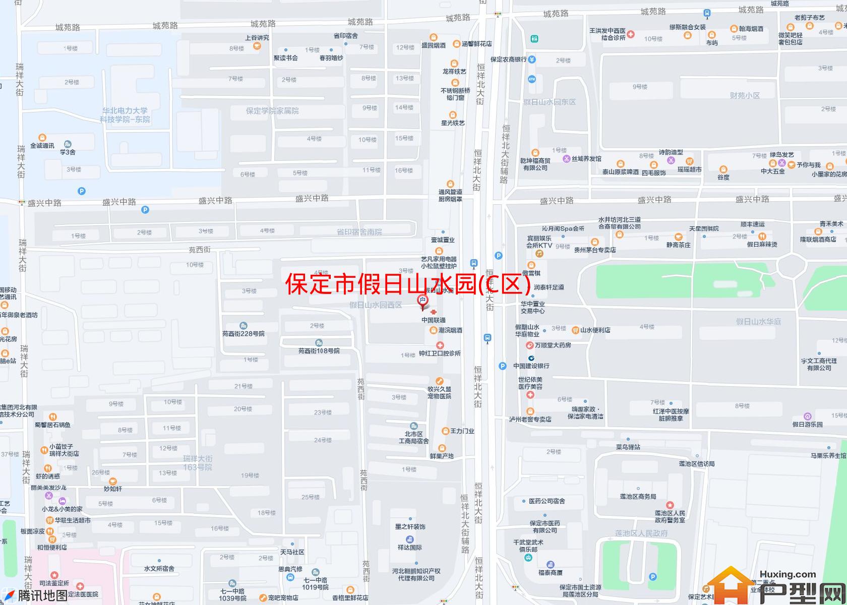 假日山水园(C区)小区 - 户型网