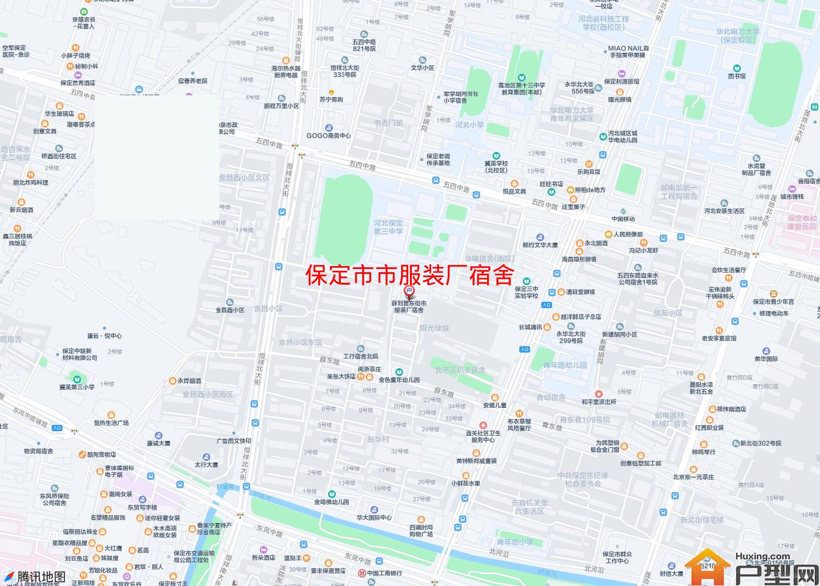 市服装厂宿舍小区 - 户型网