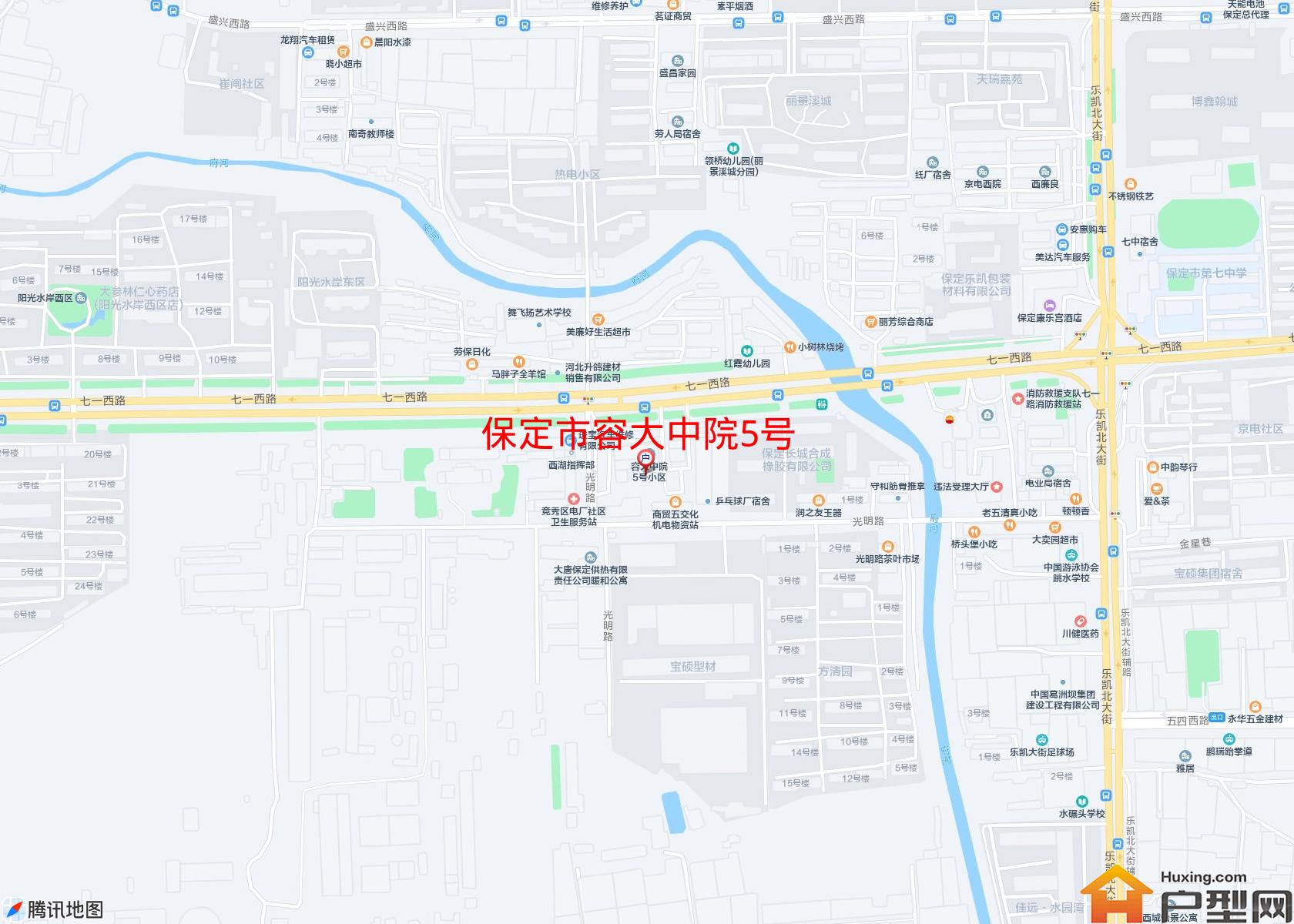 容大中院5号小区 - 户型网