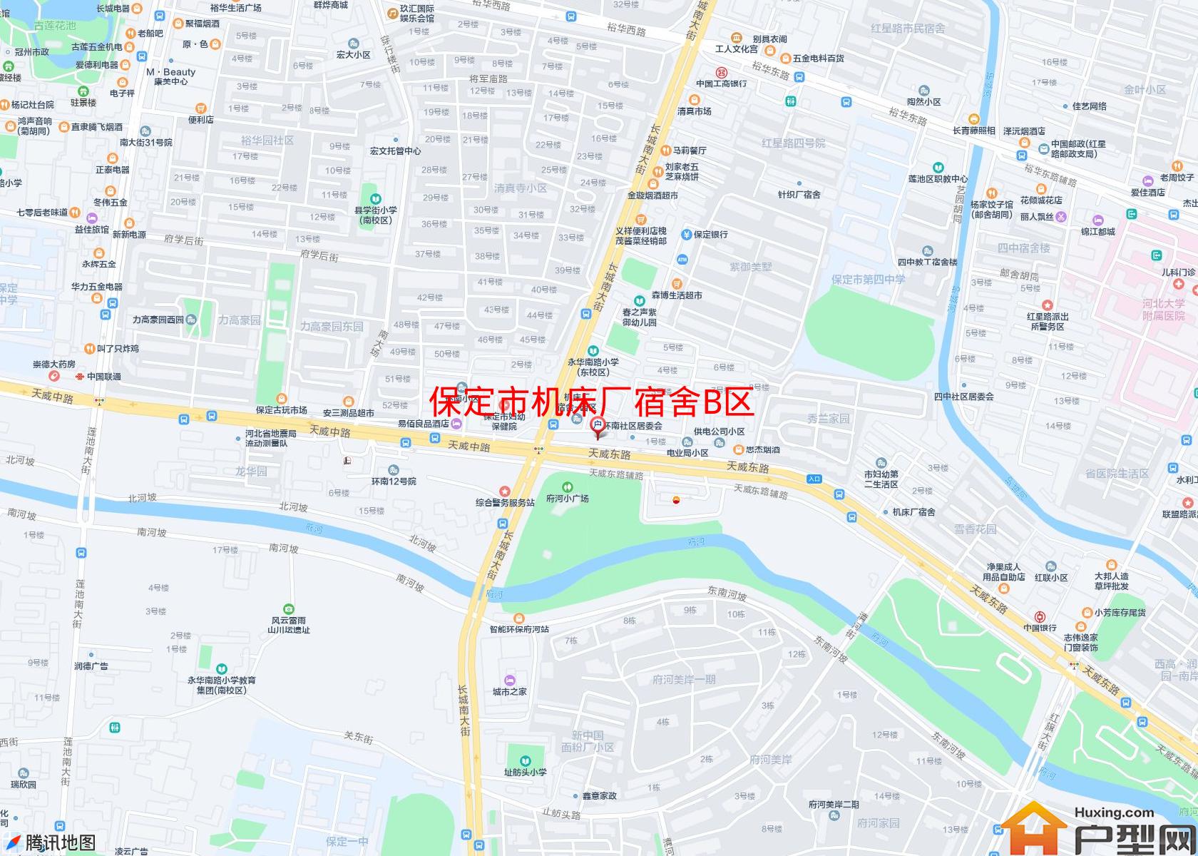 机床厂宿舍B区小区 - 户型网