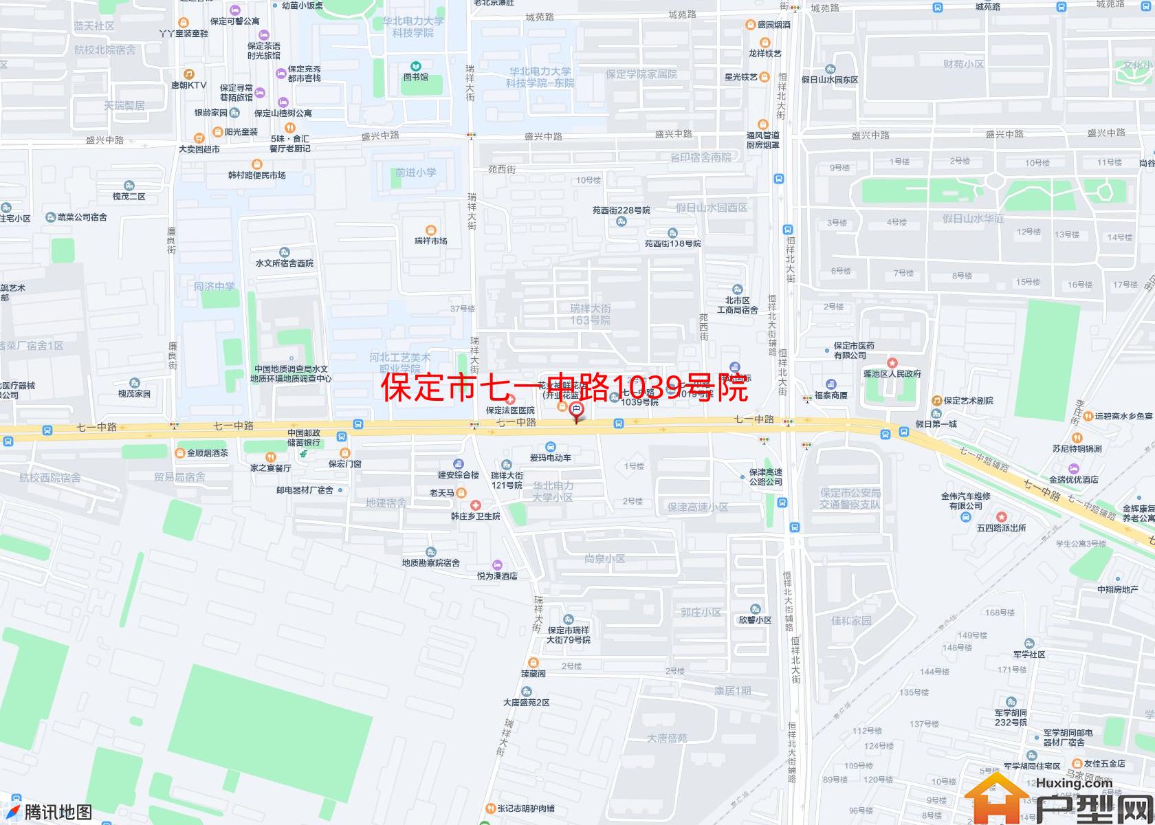 七一中路1039号院小区 - 户型网