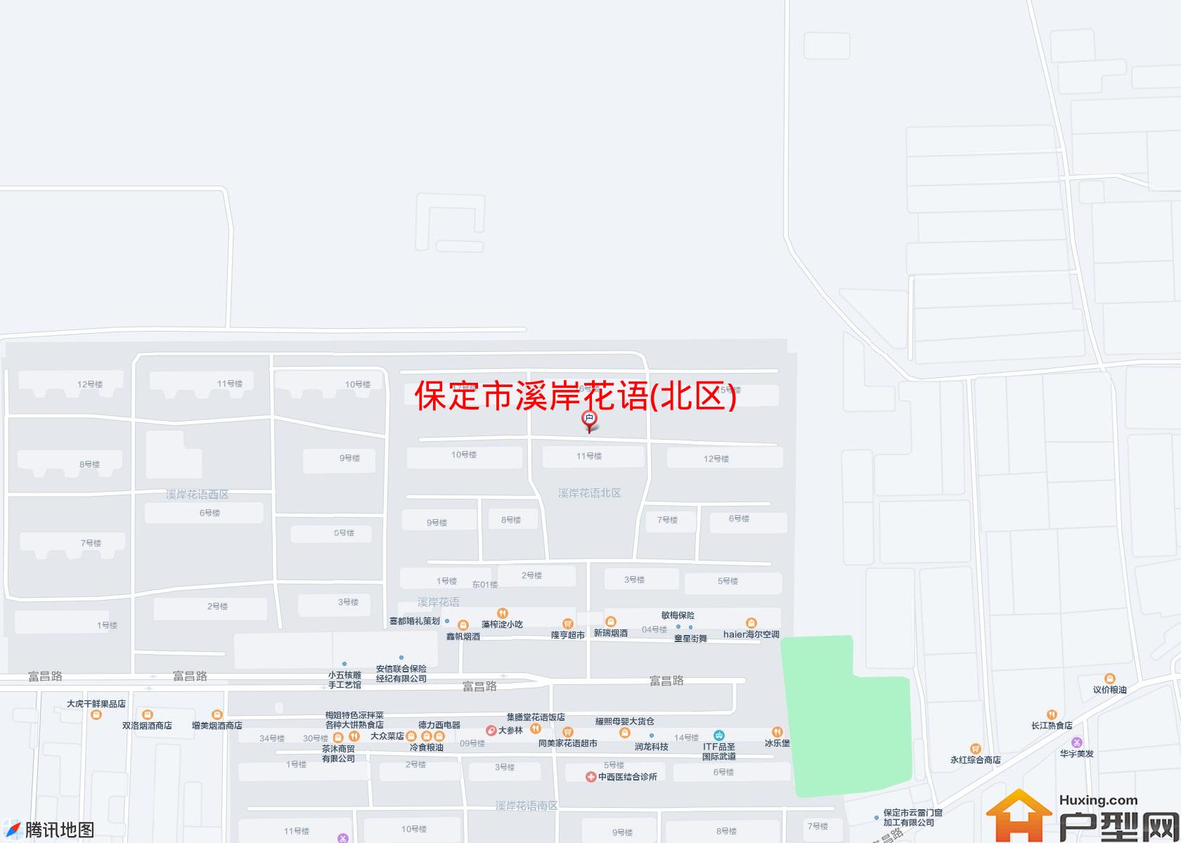 溪岸花语(北区)小区 - 户型网
