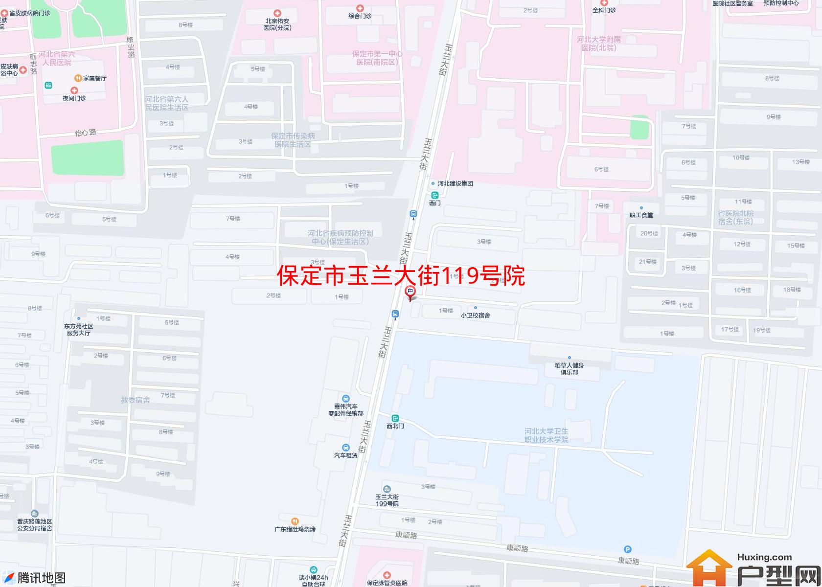玉兰大街119号院小区 - 户型网