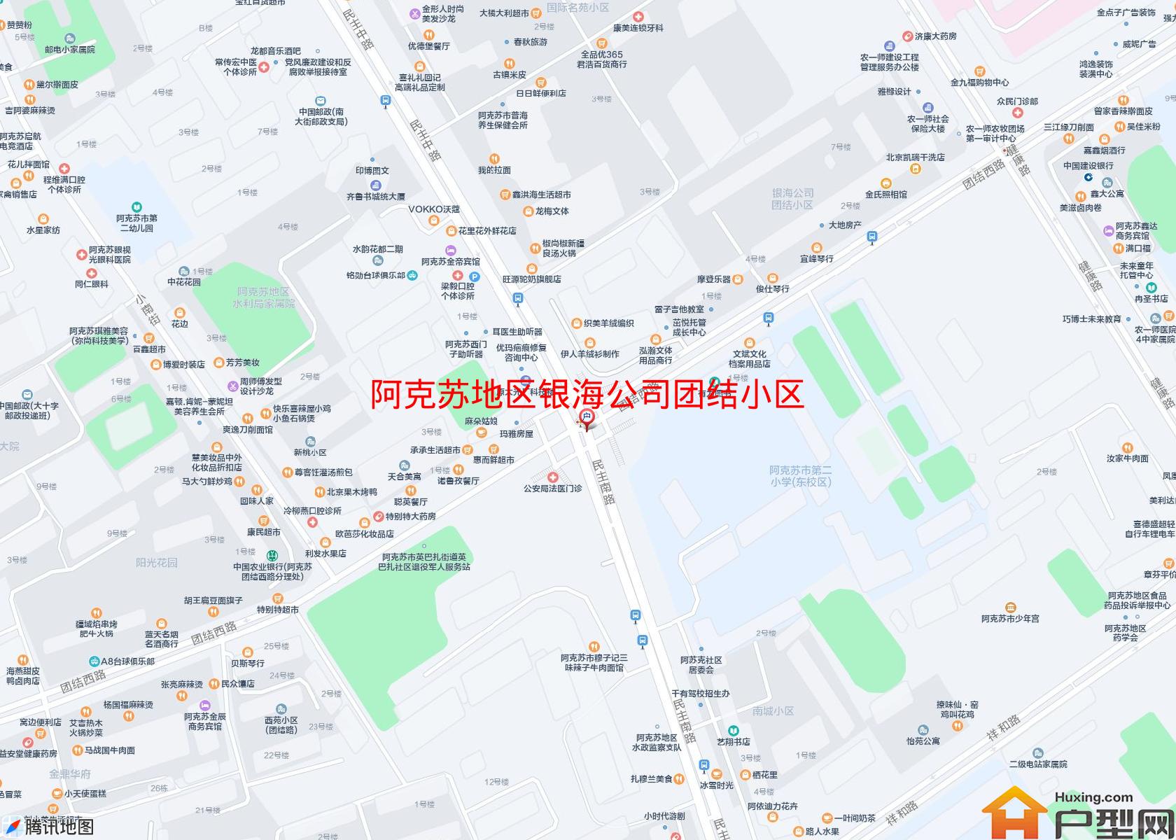 银海公司团结小区(团结路)小区 - 户型网