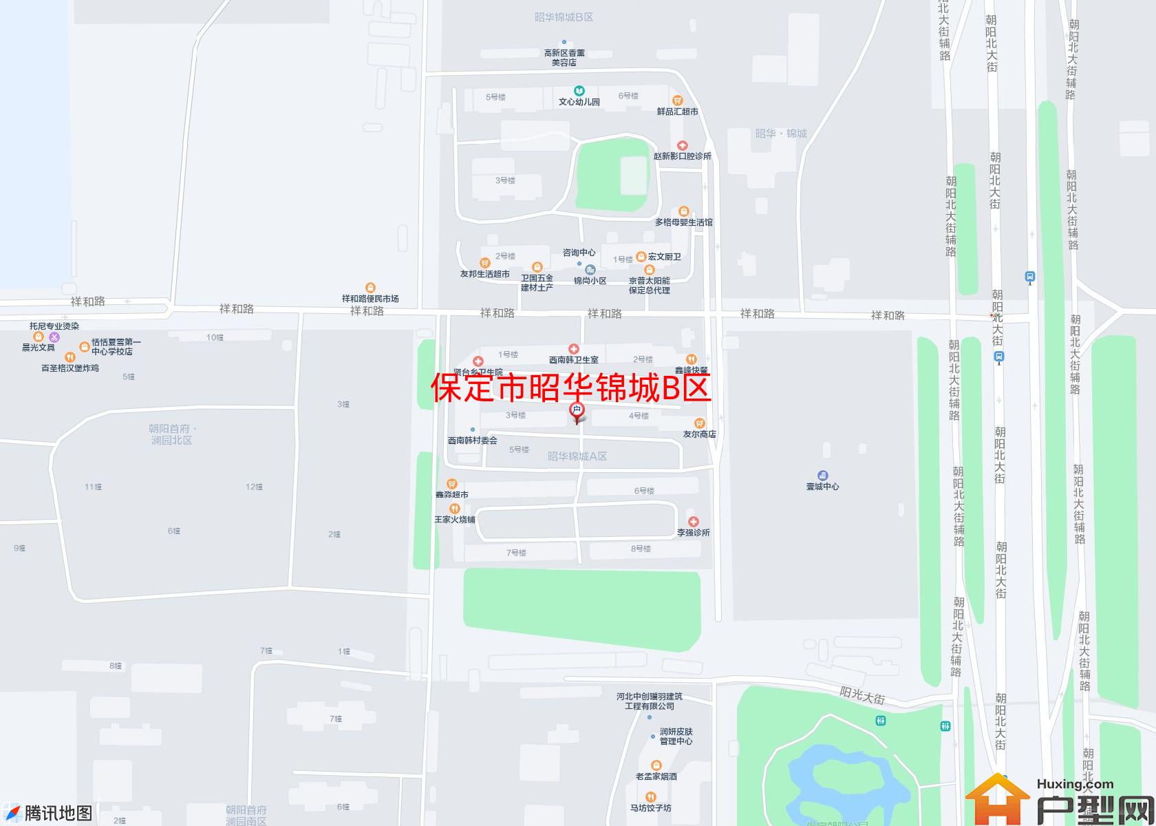 昭华锦城B区小区 - 户型网