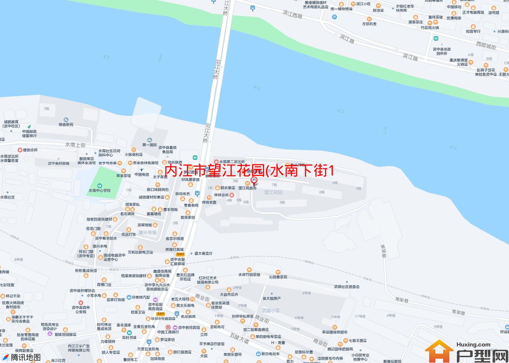望江花园(水南下街1号)小区 - 户型网
