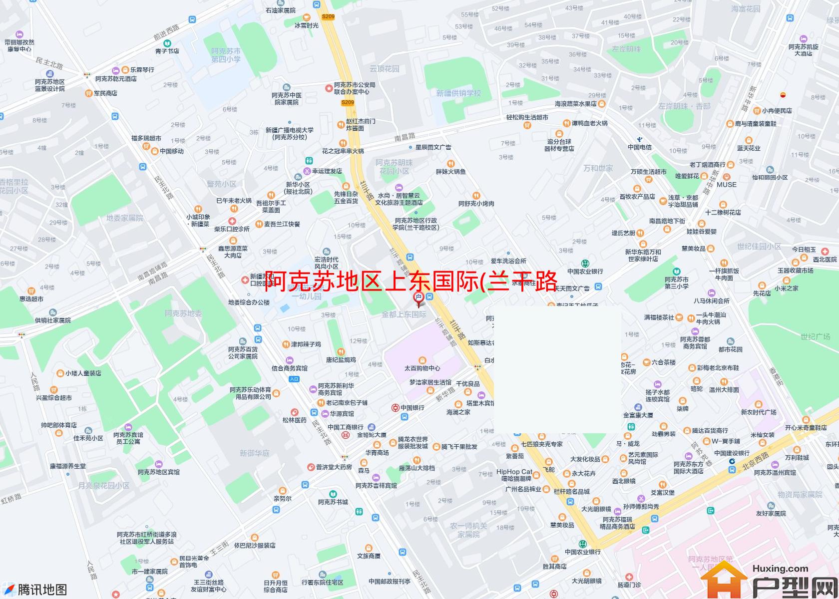 上东国际(兰干路)小区 - 户型网