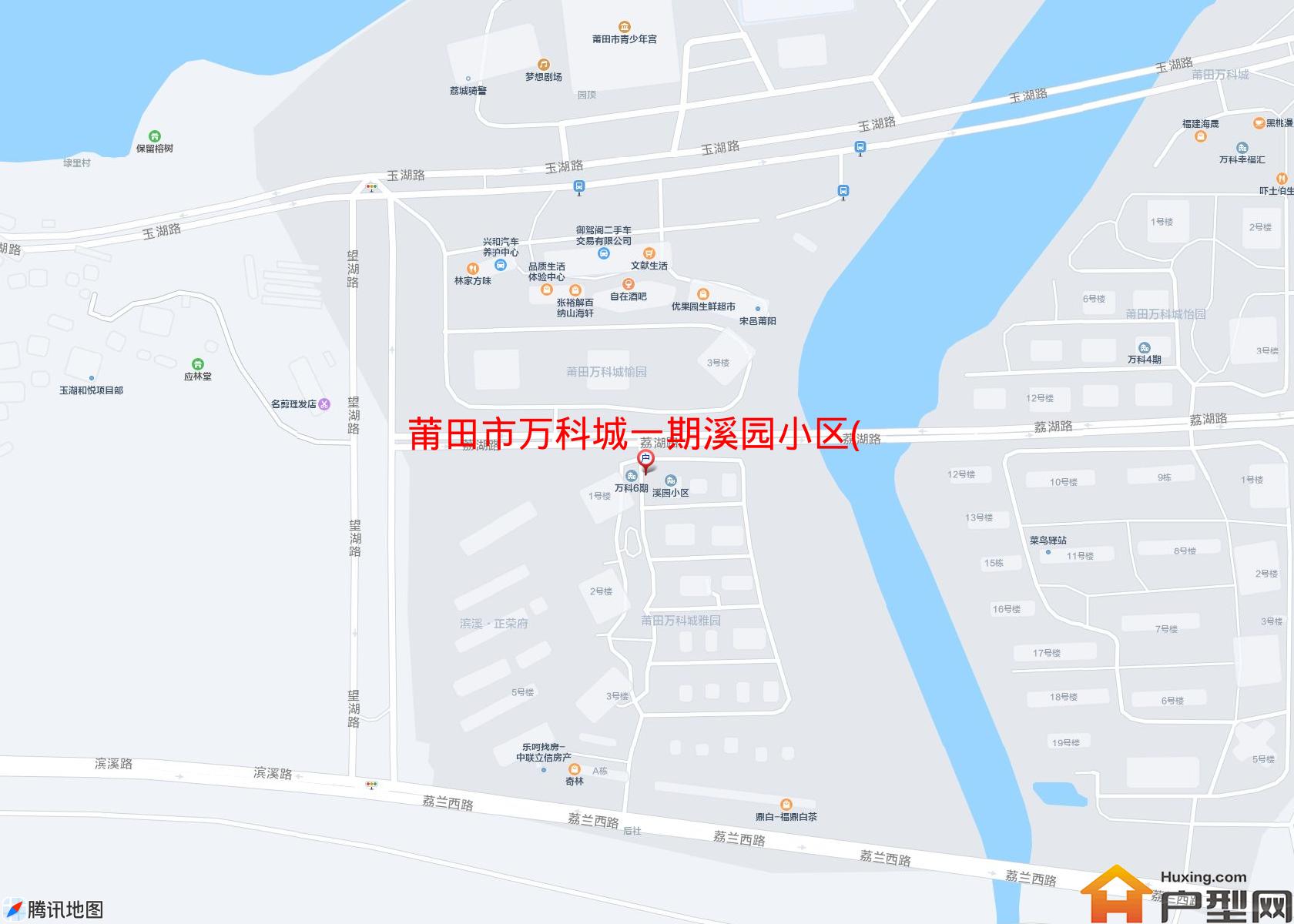 万科城一期溪园小区(荔湖路1818号)小区 - 户型网