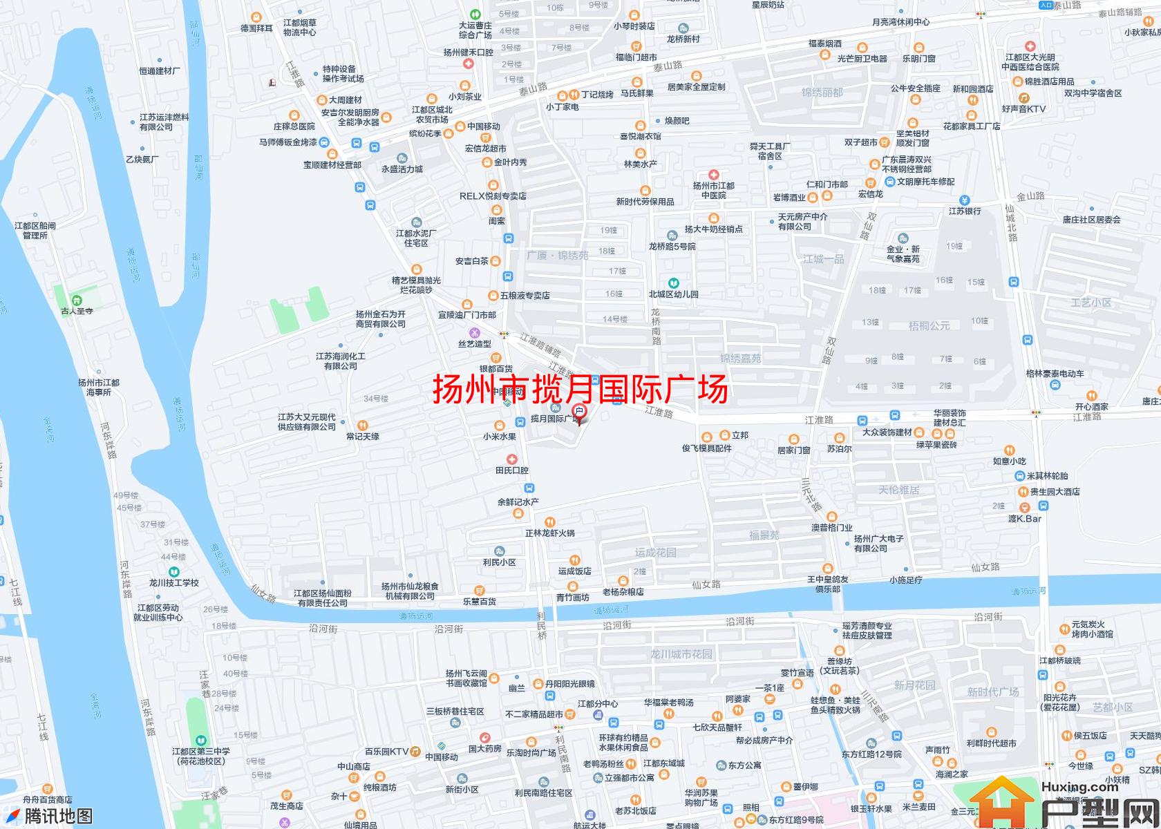 揽月国际广场小区 - 户型网