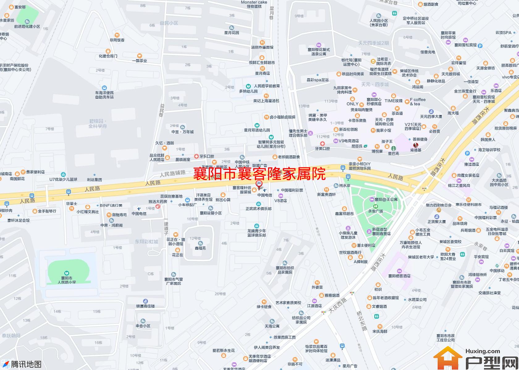 襄客隆家属院小区 - 户型网