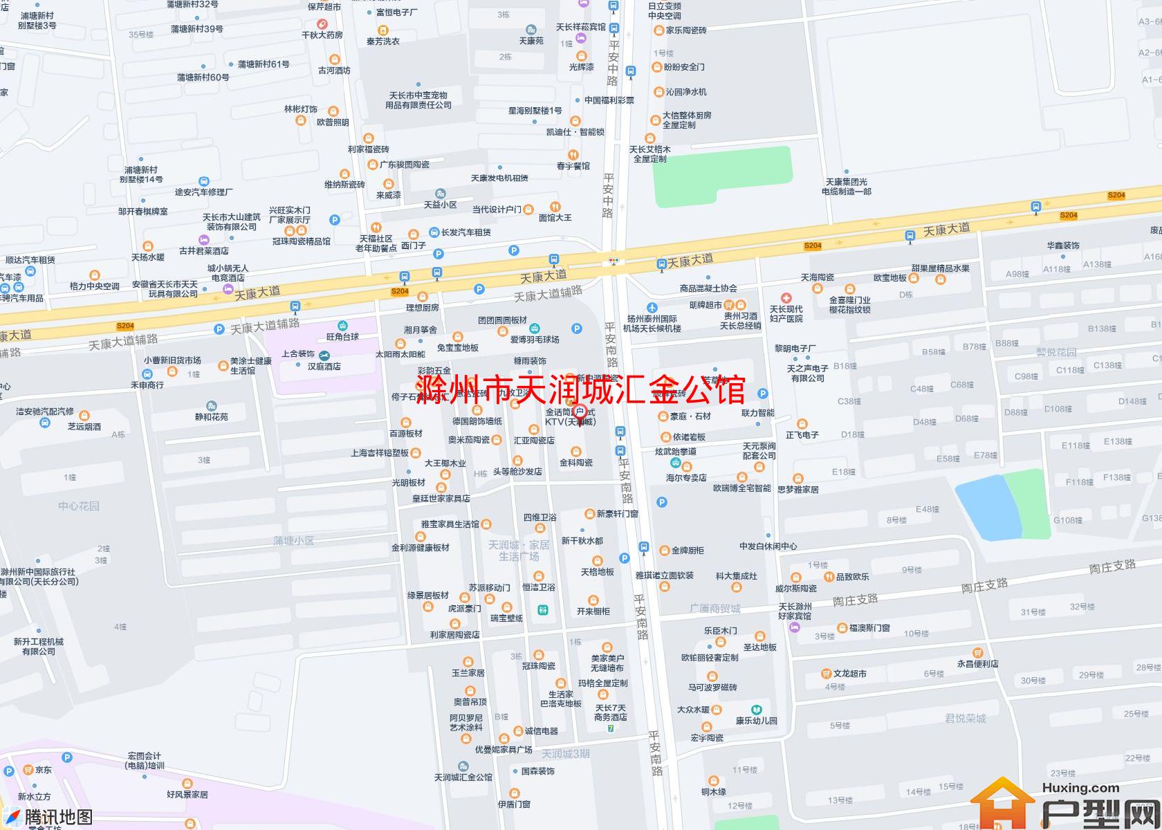 天润城汇金公馆小区 - 户型网