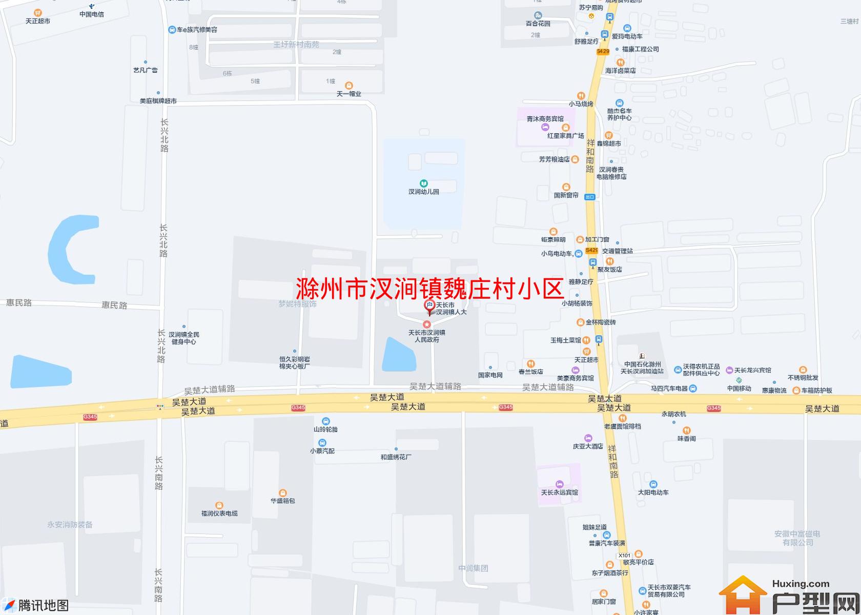 汊涧镇魏庄村小区小区 - 户型网