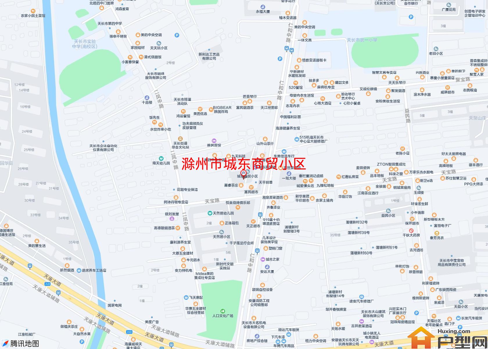 城东商贸小区小区 - 户型网