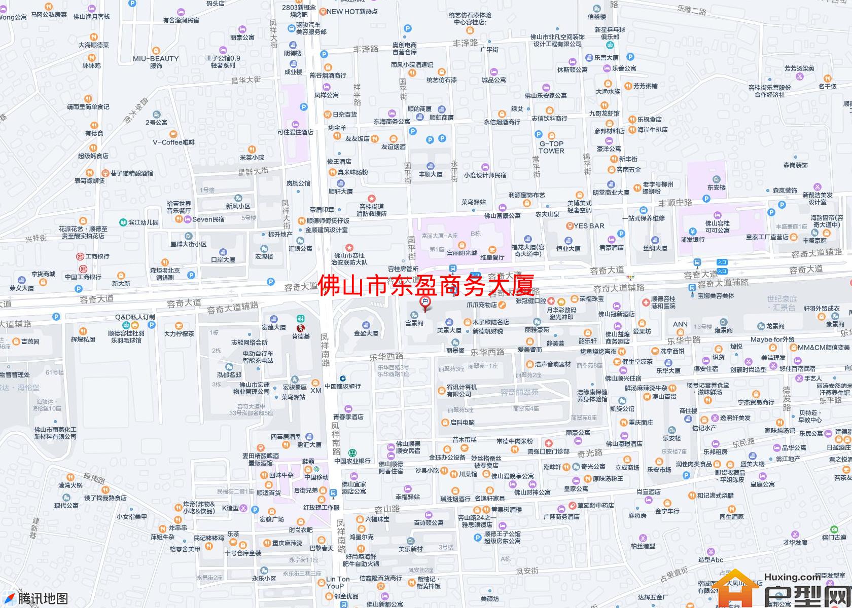 东盈商务大厦小区 - 户型网