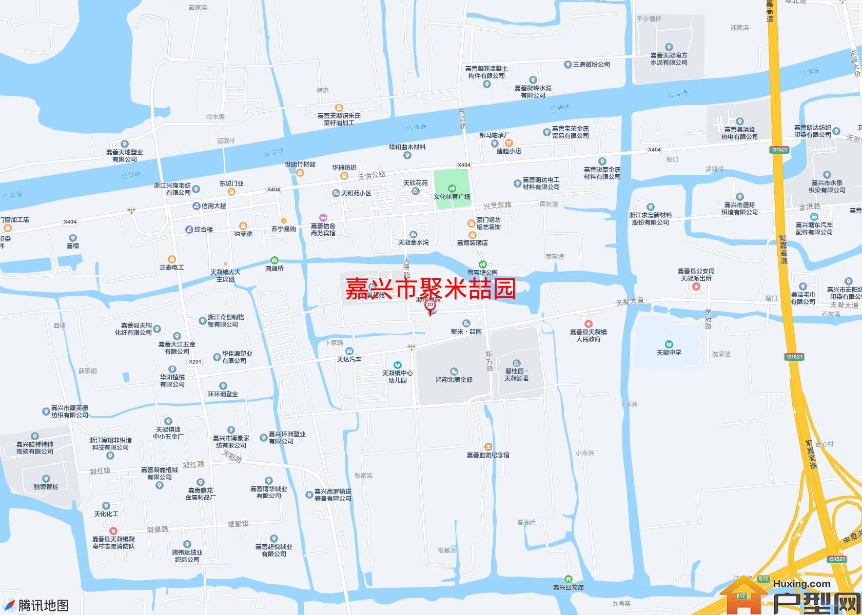 聚米喆园小区 - 户型网