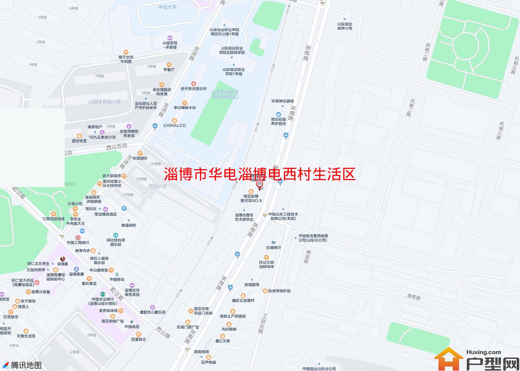 华电淄博电西村生活区小区 - 户型网