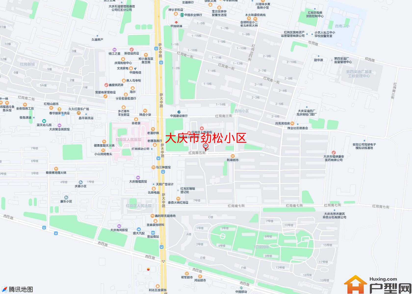 劲松小区小区 - 户型网