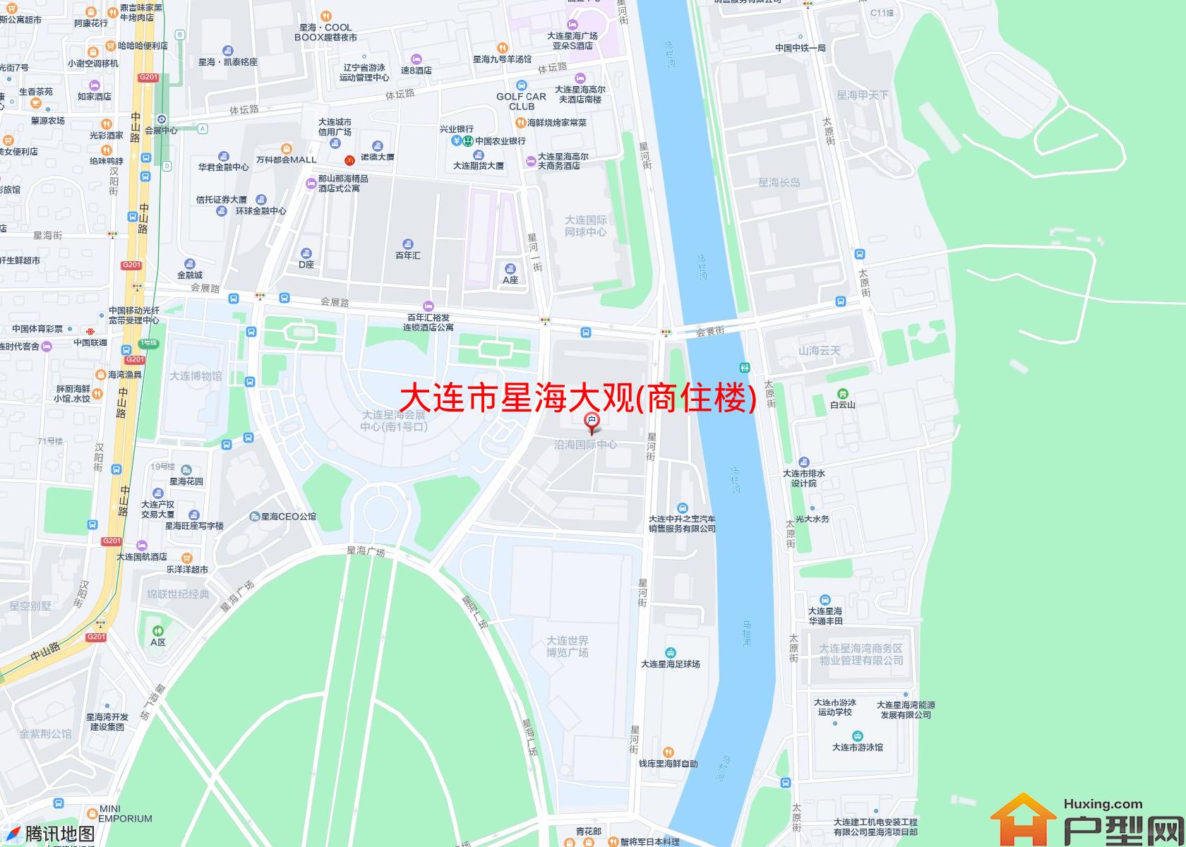 星海大观(商住楼)小区 - 户型网