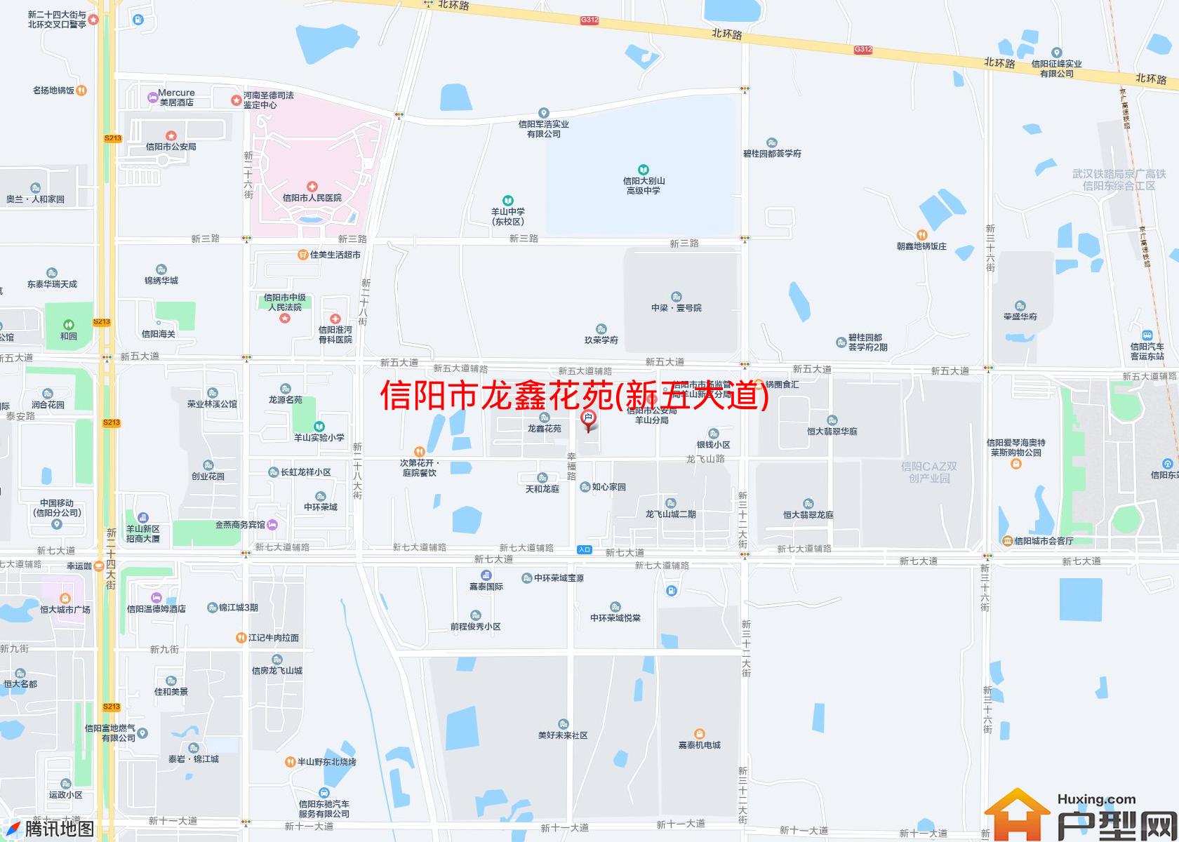 龙鑫花苑(新五大道)小区 - 户型网