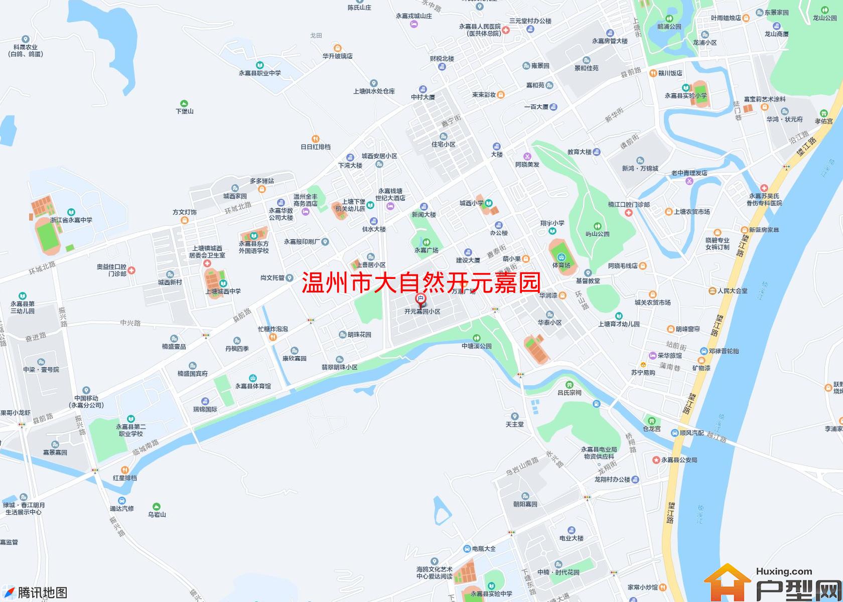 大自然开元嘉园小区 - 户型网
