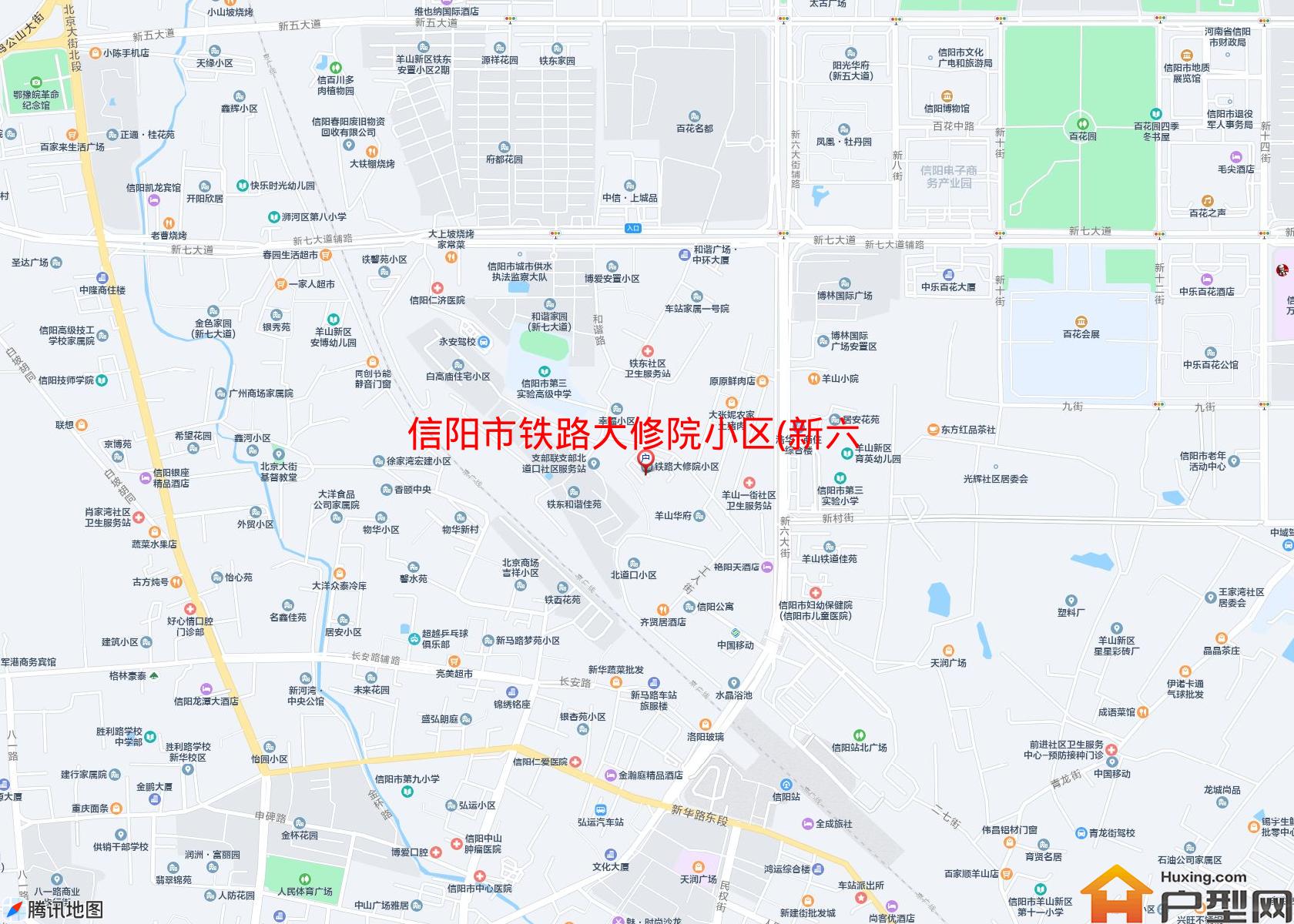 铁路大修院小区(新六大街)小区 - 户型网