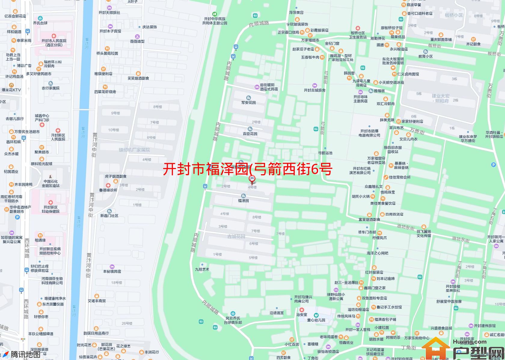 福泽园(弓箭西街6号)小区 - 户型网