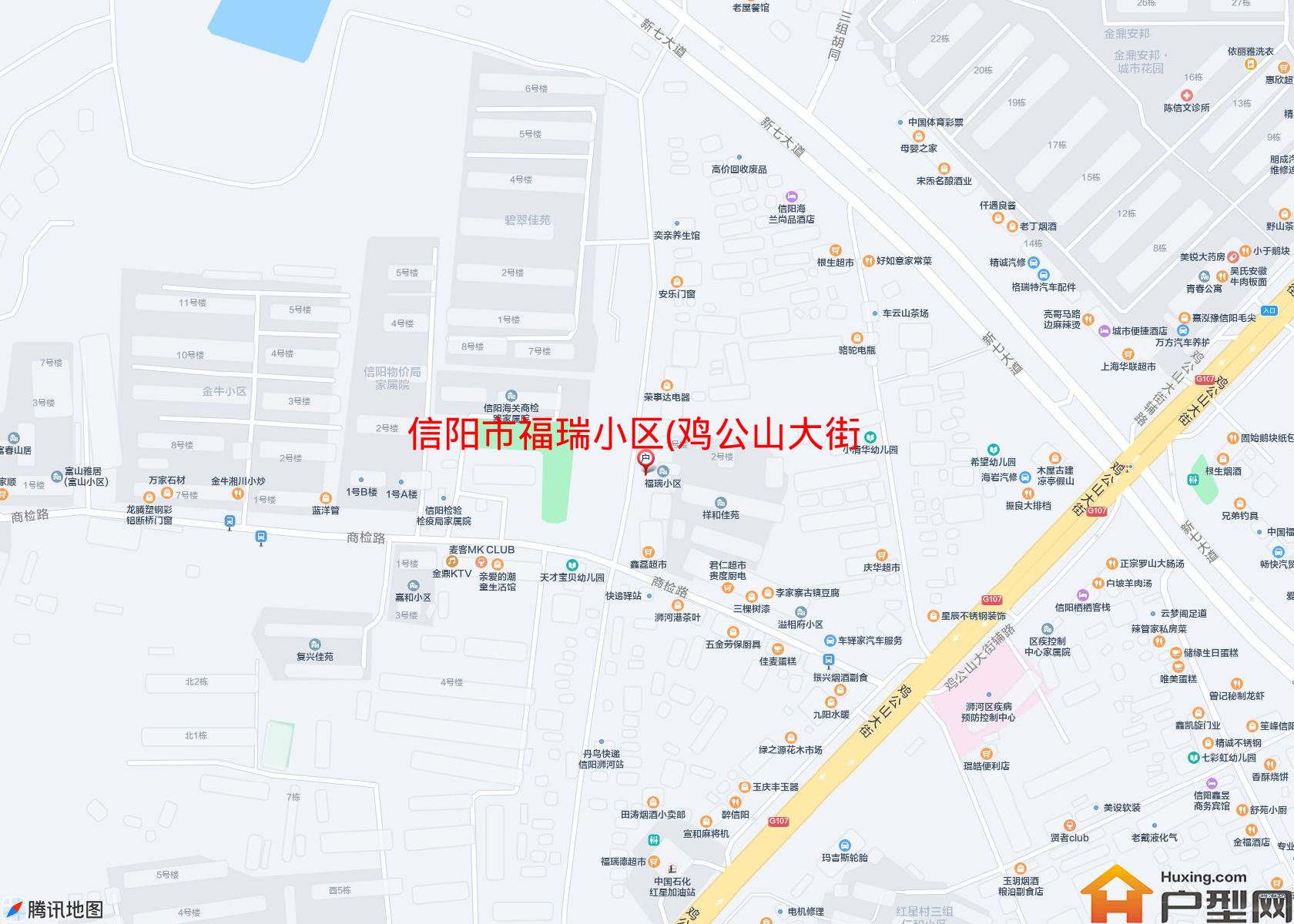 福瑞小区(鸡公山大街)小区 - 户型网