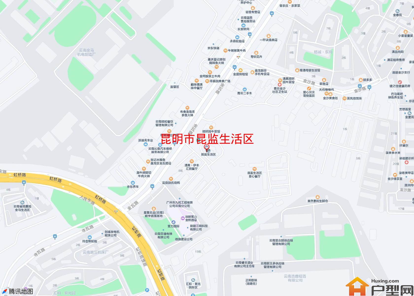 昆监生活区小区 - 户型网