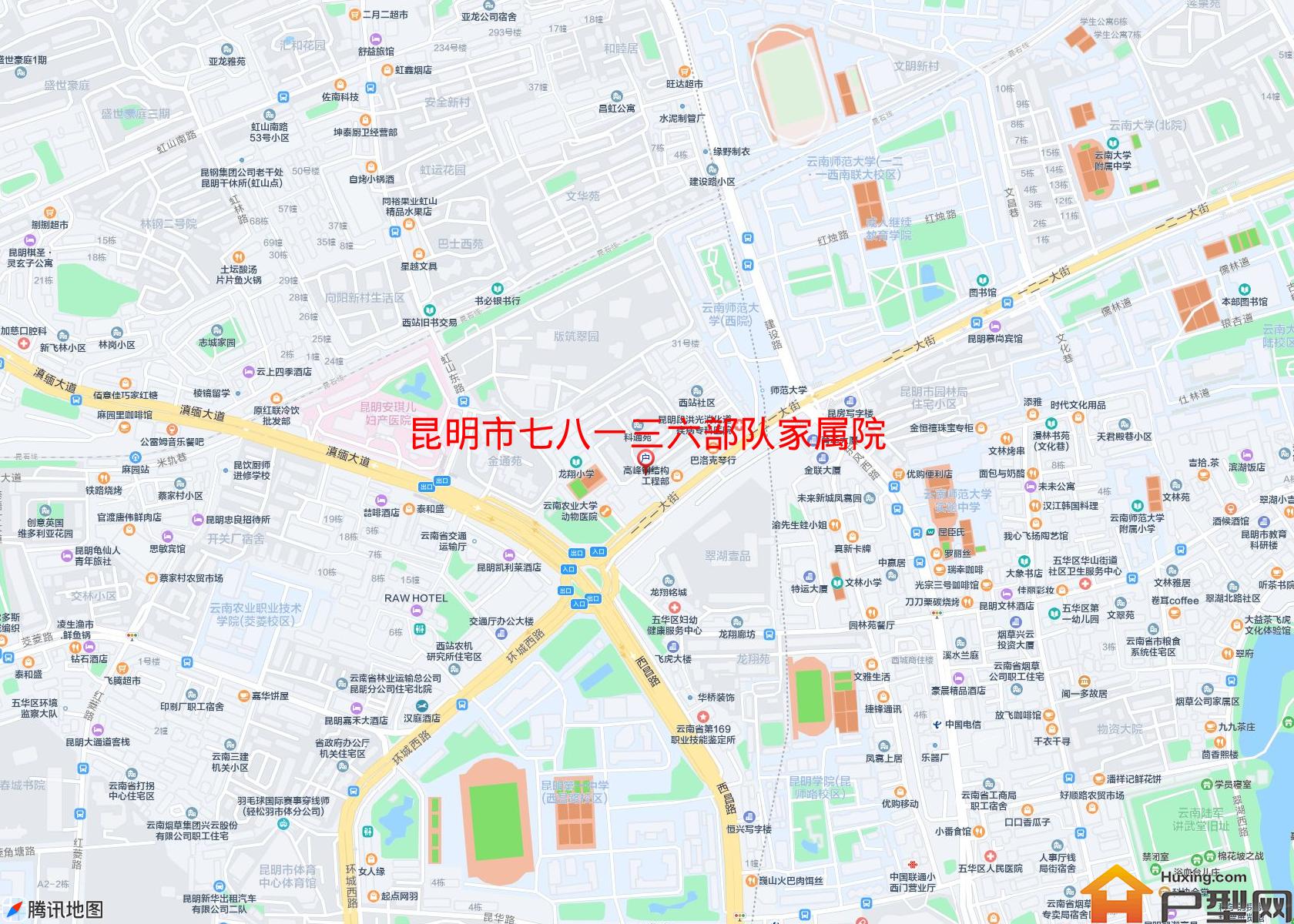 七八一三六部队家属院小区 - 户型网