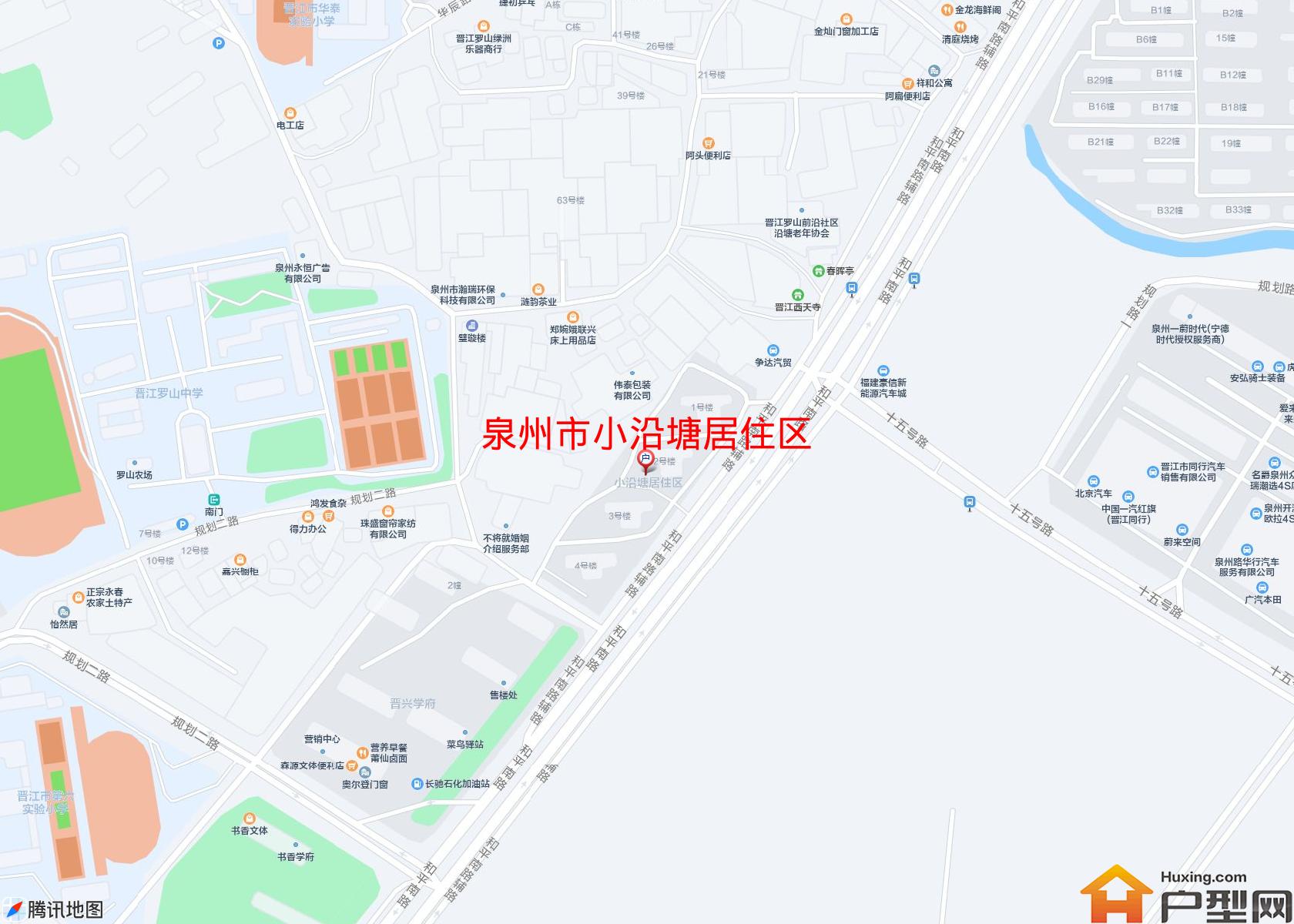小沿塘居住区小区 - 户型网
