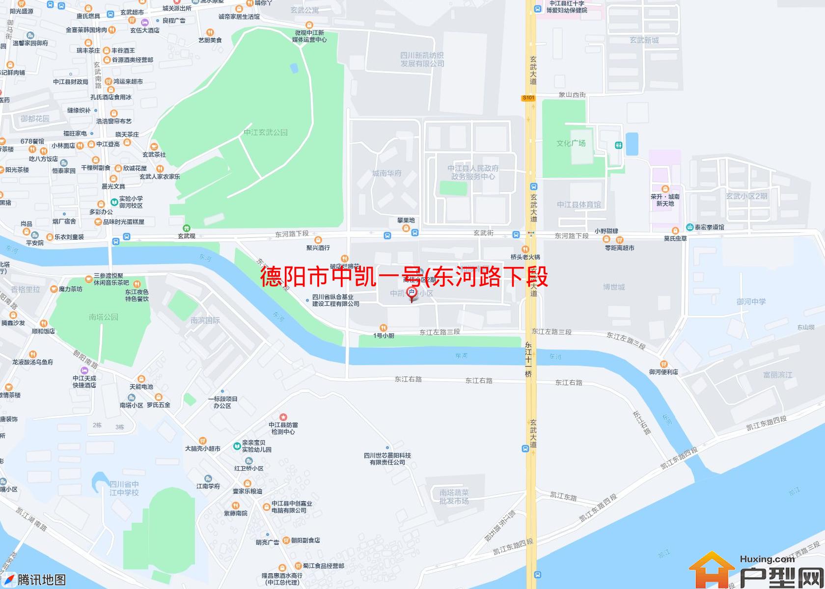 中凯一号(东河路下段)小区 - 户型网