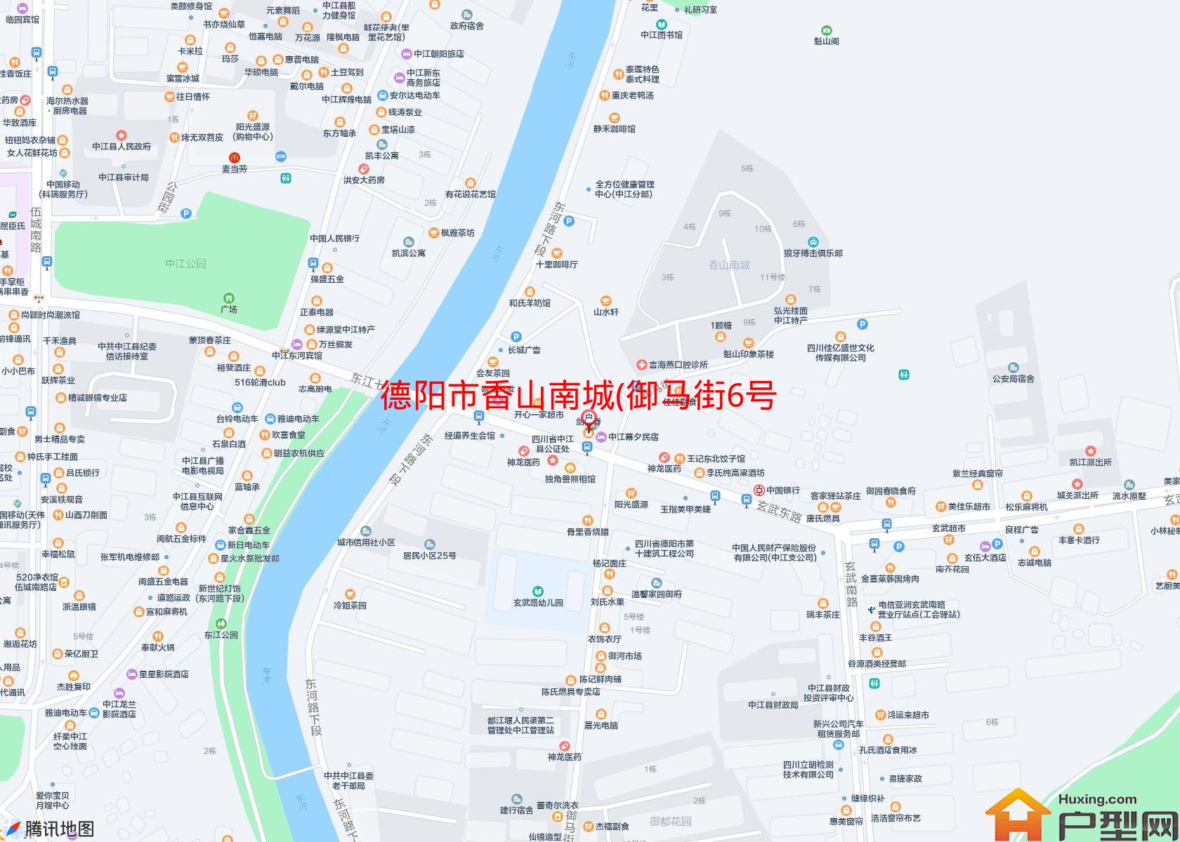 香山南城(御马街6号)小区 - 户型网