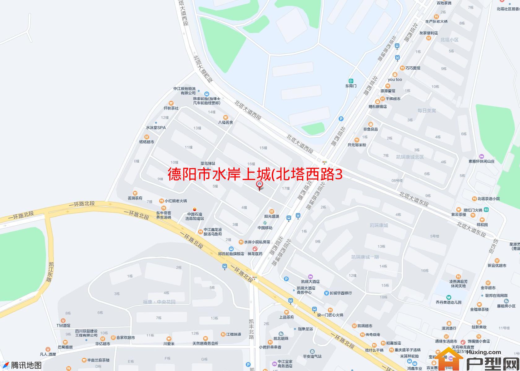 水岸上城(北塔西路36)小区 - 户型网