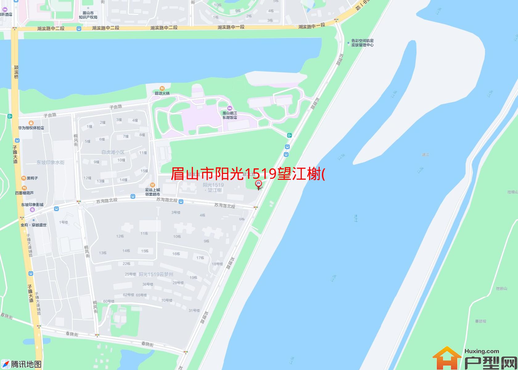 阳光1519望江榭(湖滨路)小区 - 户型网