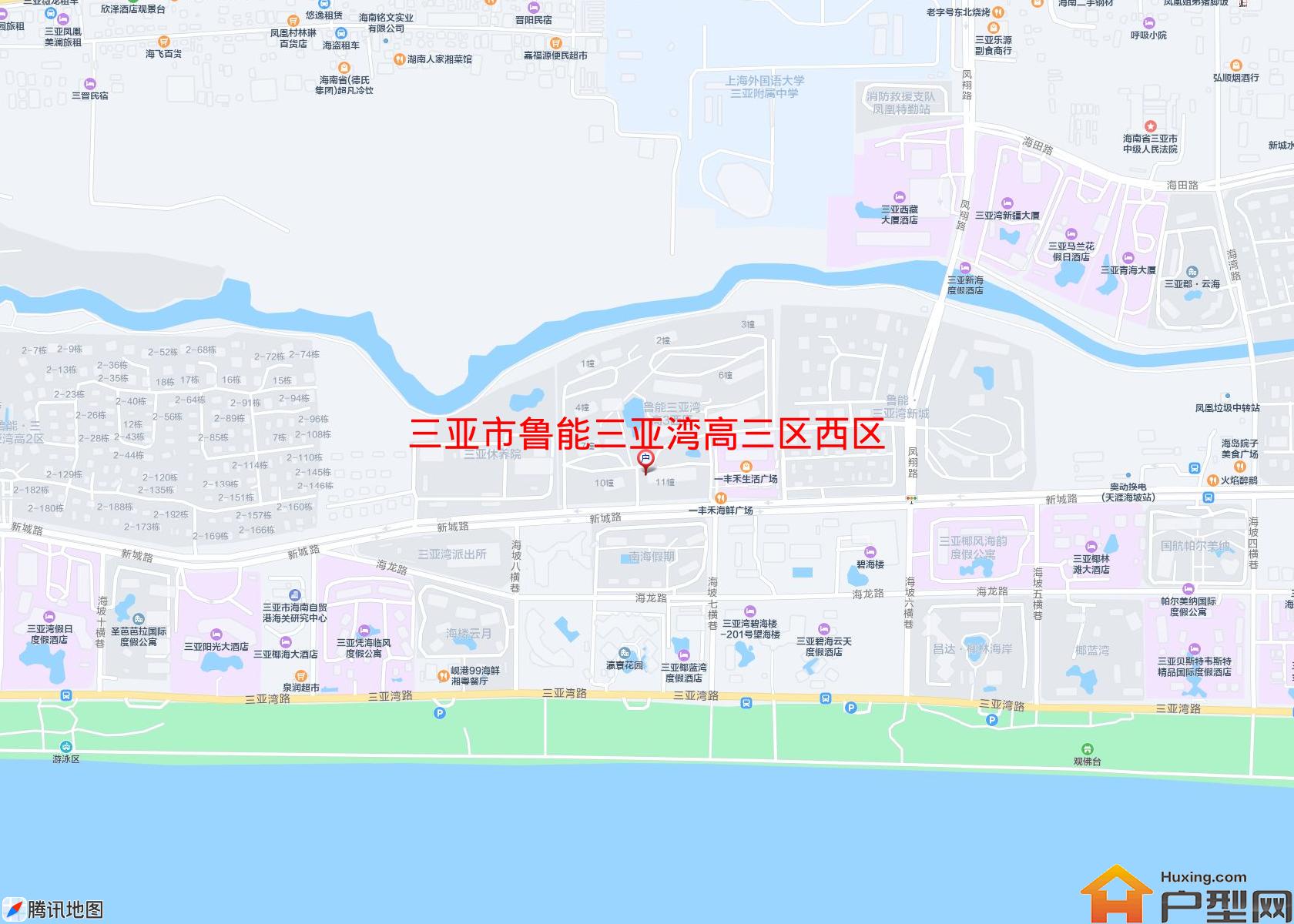 鲁能三亚湾高三区西区小区 - 户型网