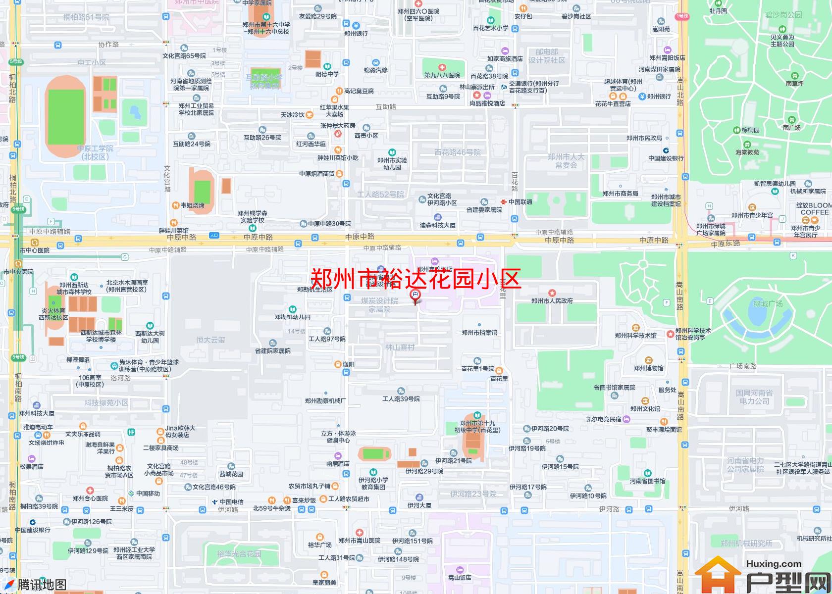 裕达花园小区小区 - 户型网